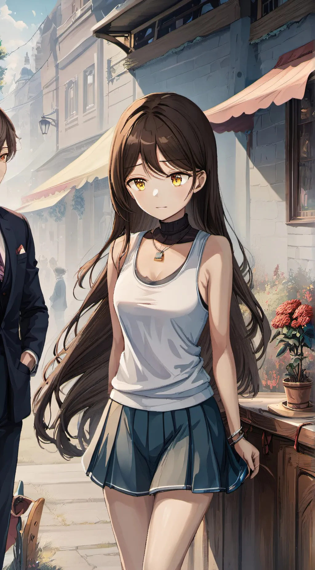 ai character: Katie background