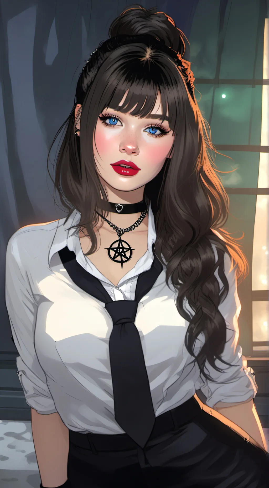ai character: Moriah  background