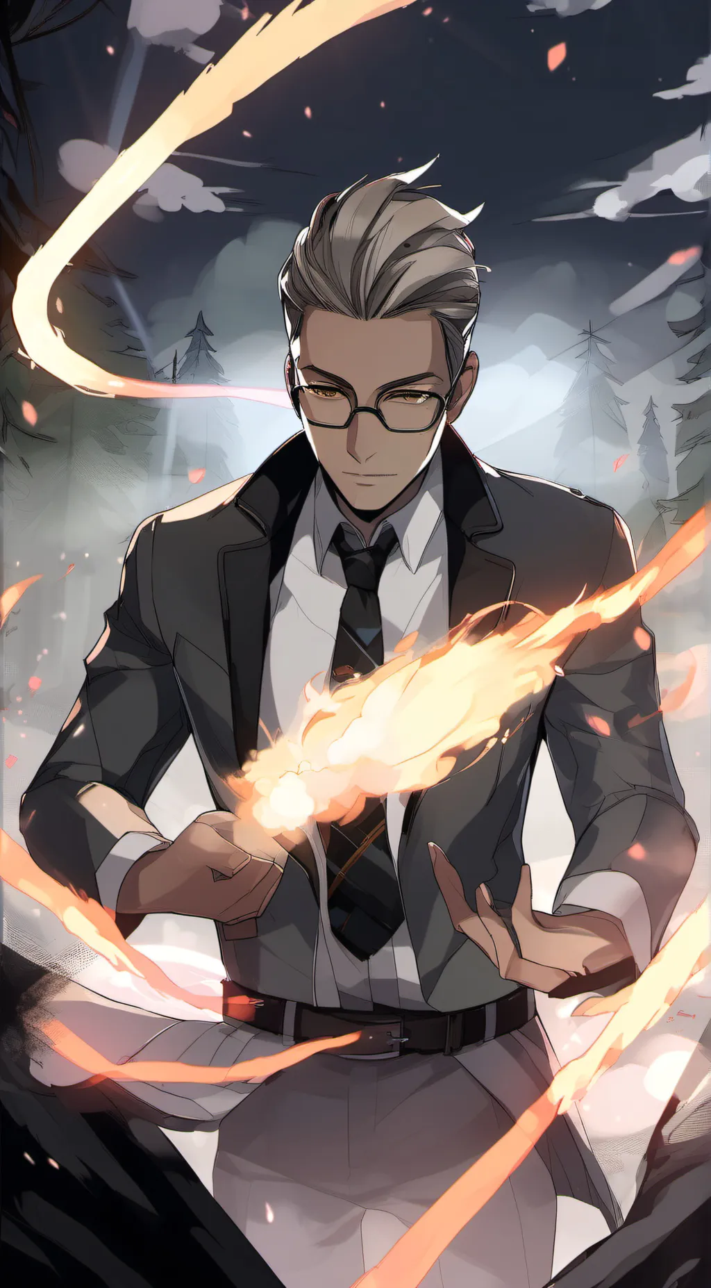 ai character: xander background