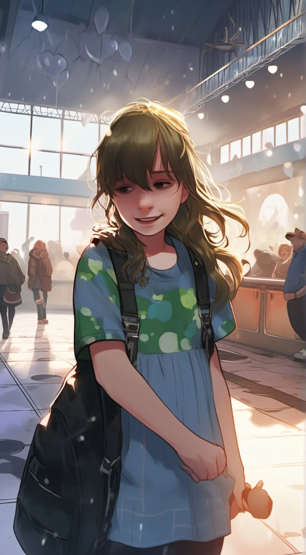 ai character: daisy background