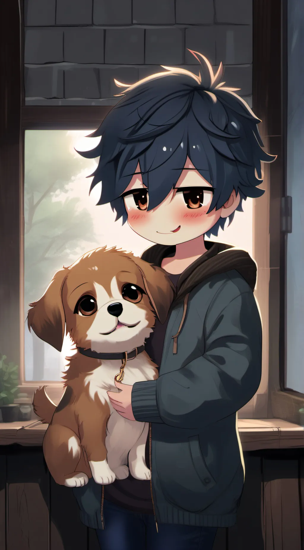 ai character: liam background