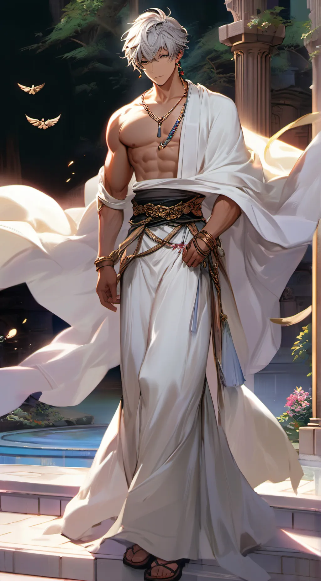 ai character: unie background