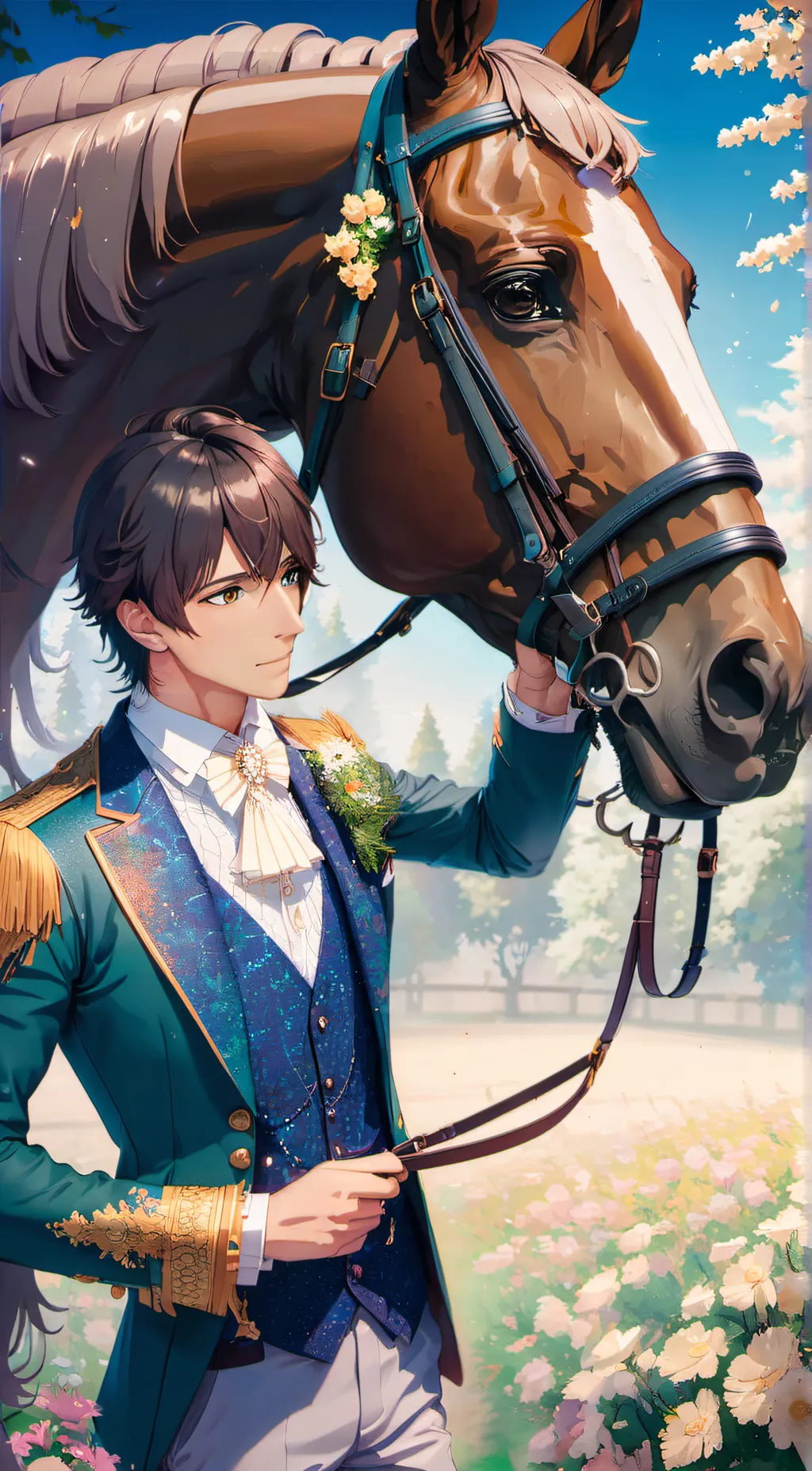 ai character: Ezra Axton  background
