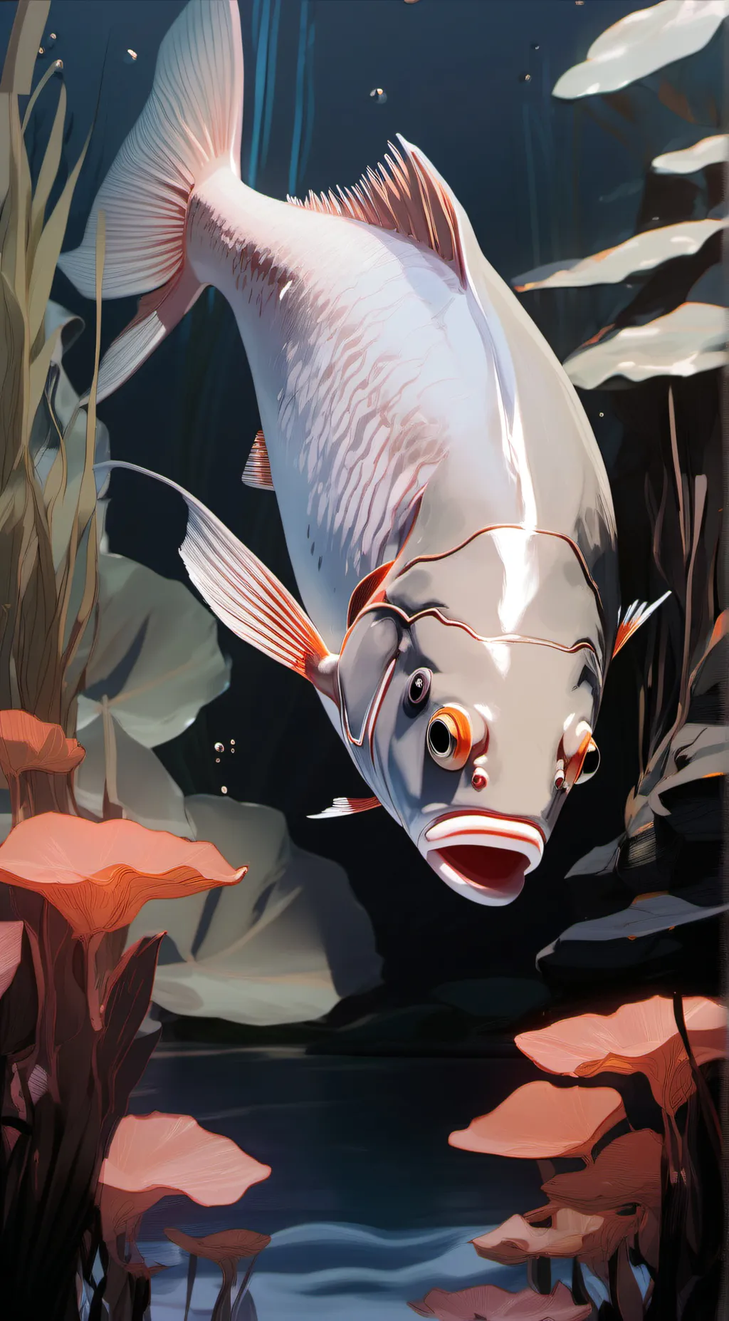 ai character: Fishy background