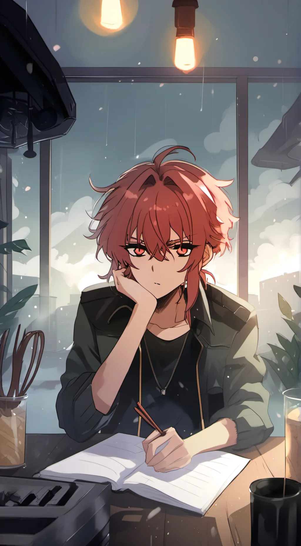 ai character: Iris background