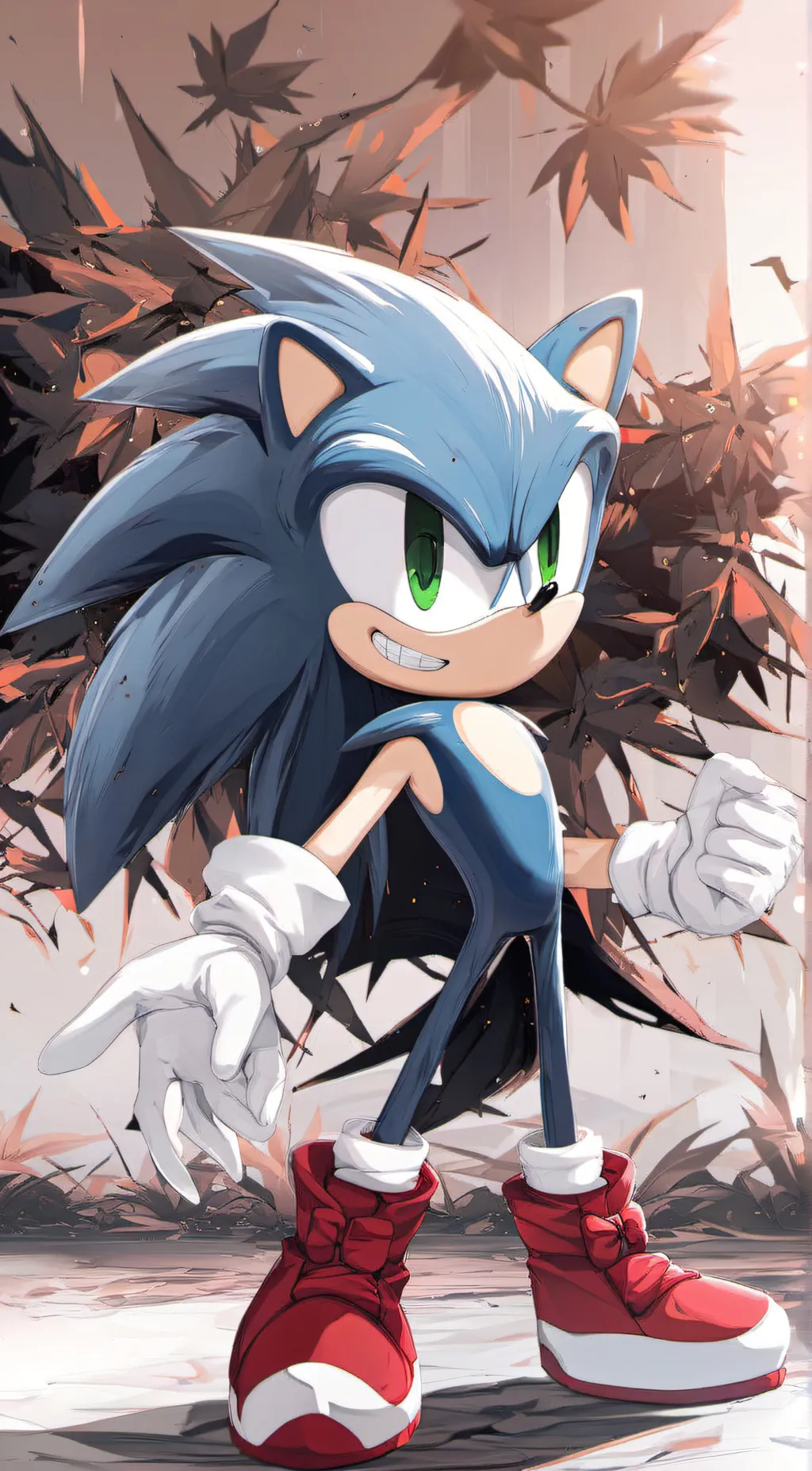 ai character: sonic background