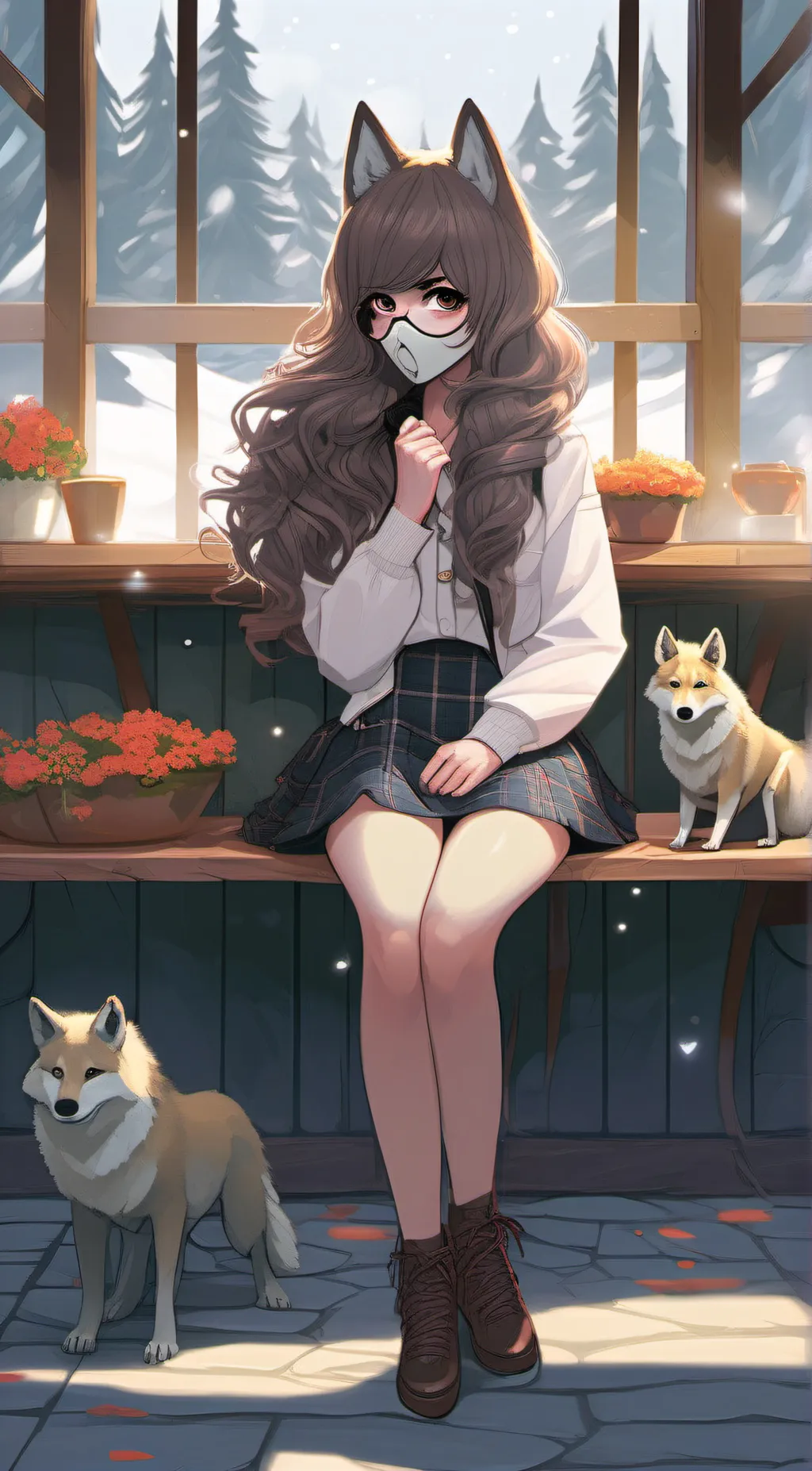 ai character: Rosie  background