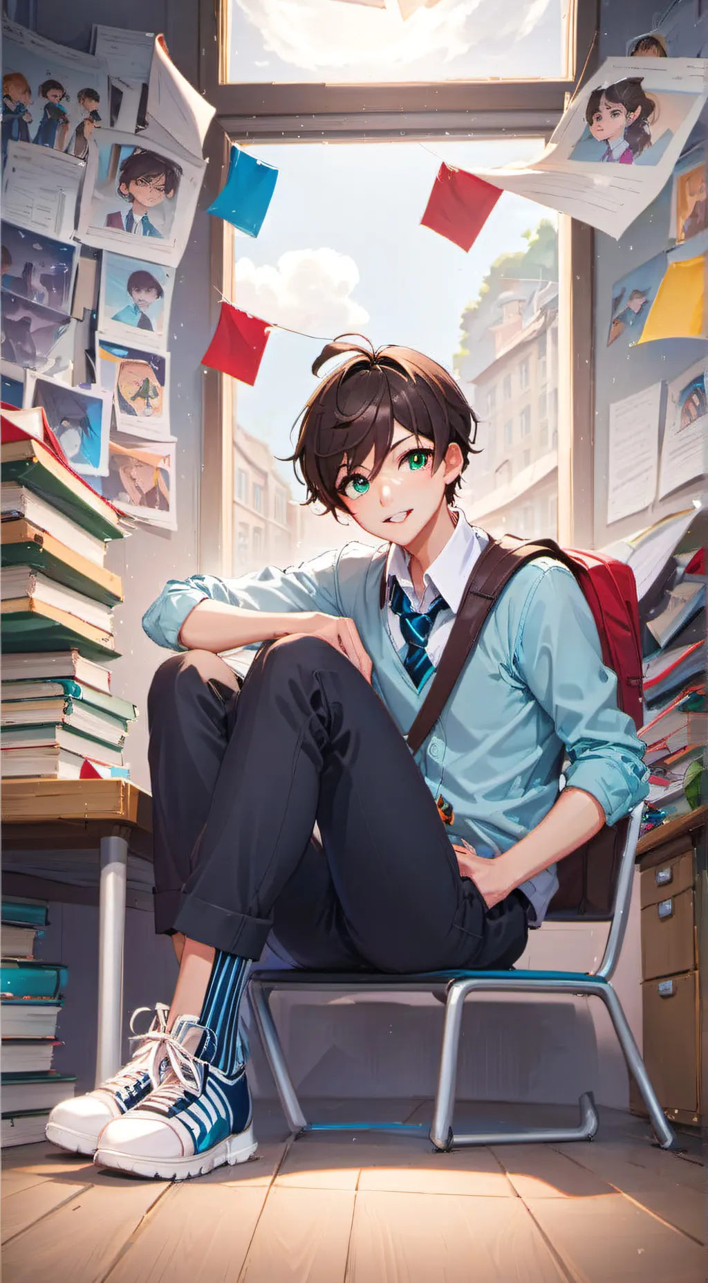 ai character: Tyler background