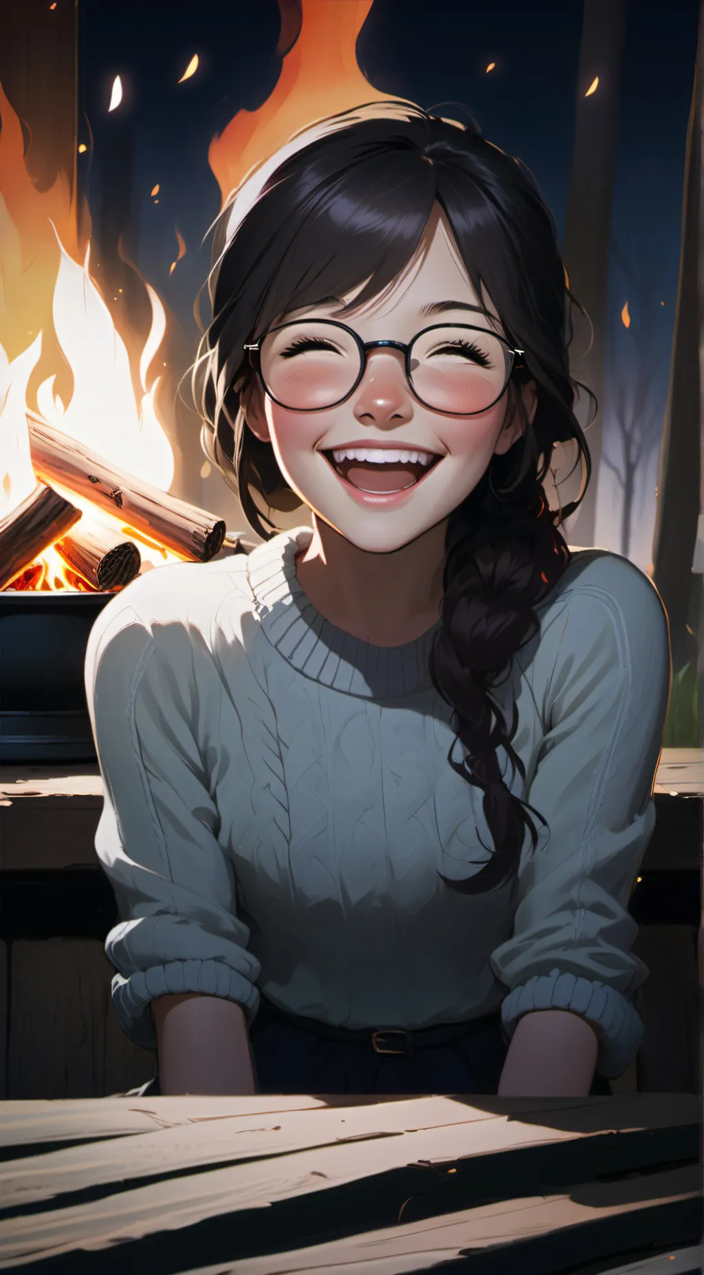 ai character: Jade background