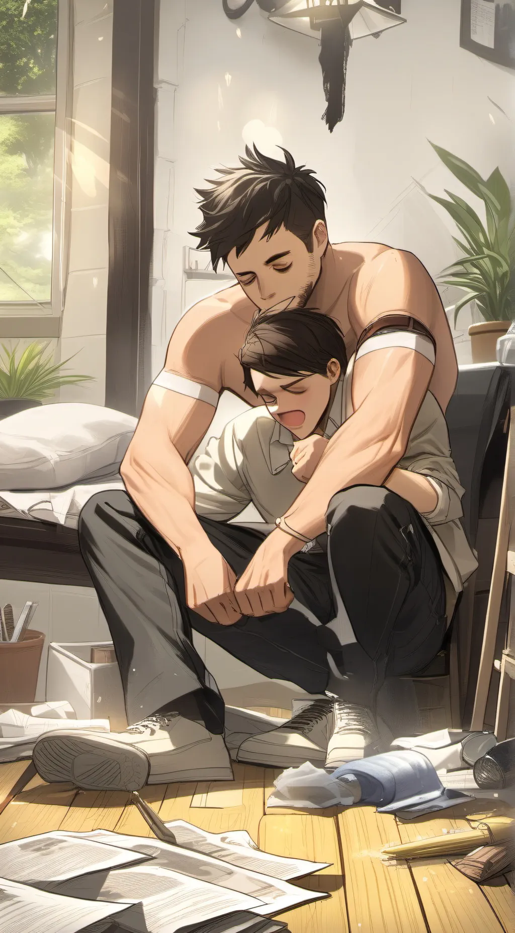 ai character: Ello background