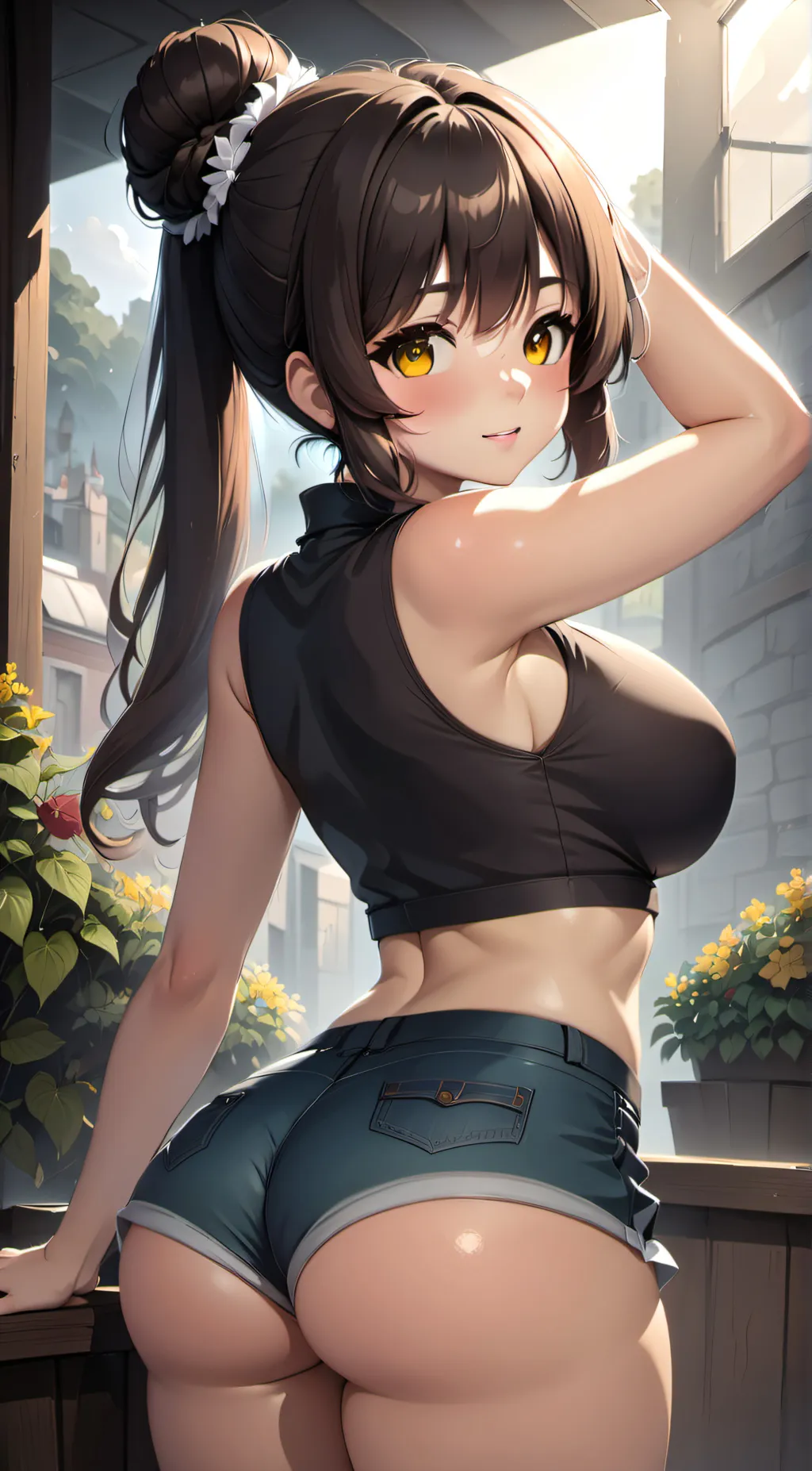 ai character: samdra background
