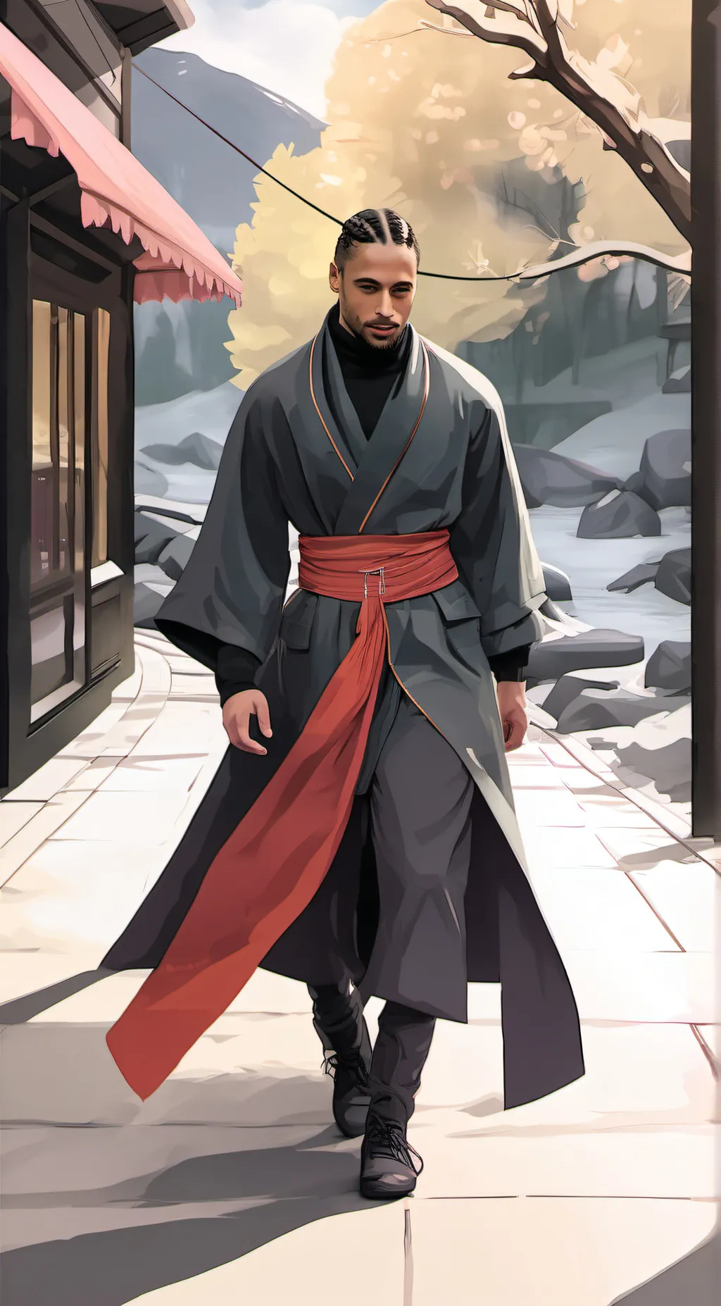 ai character: Leroy background