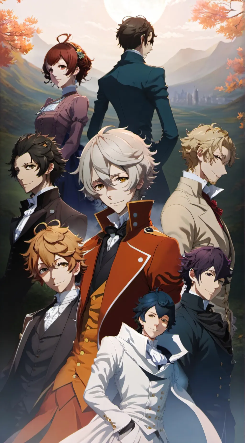 ai character: BSD background