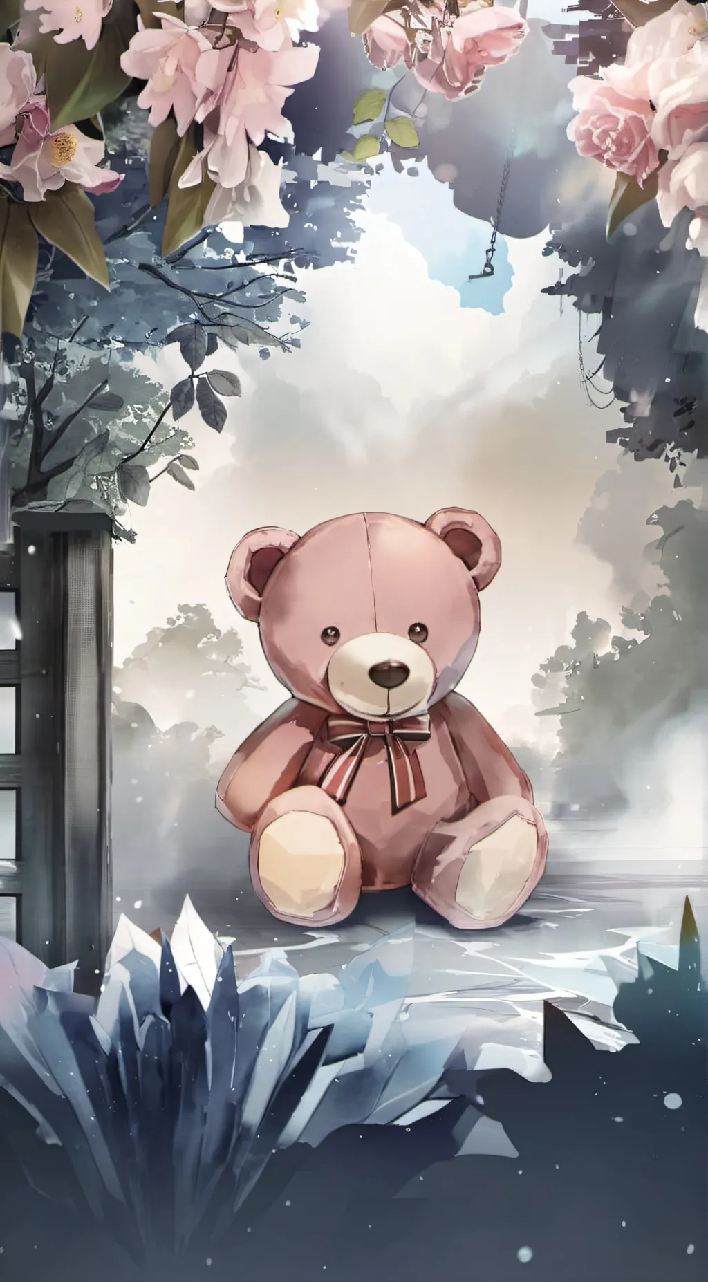 ai character: kissy Missy  background