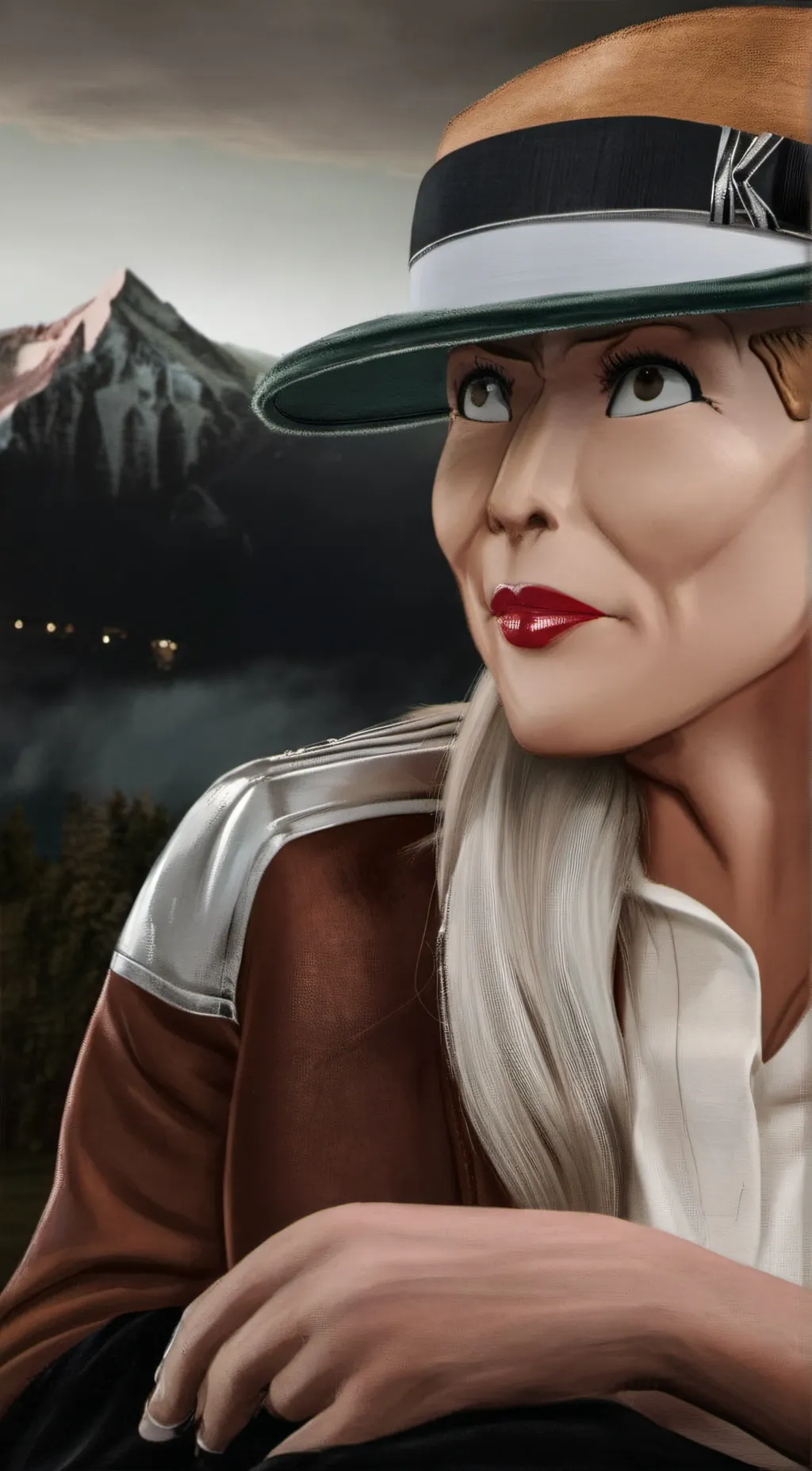 ai character: granny gyatttttt  background
