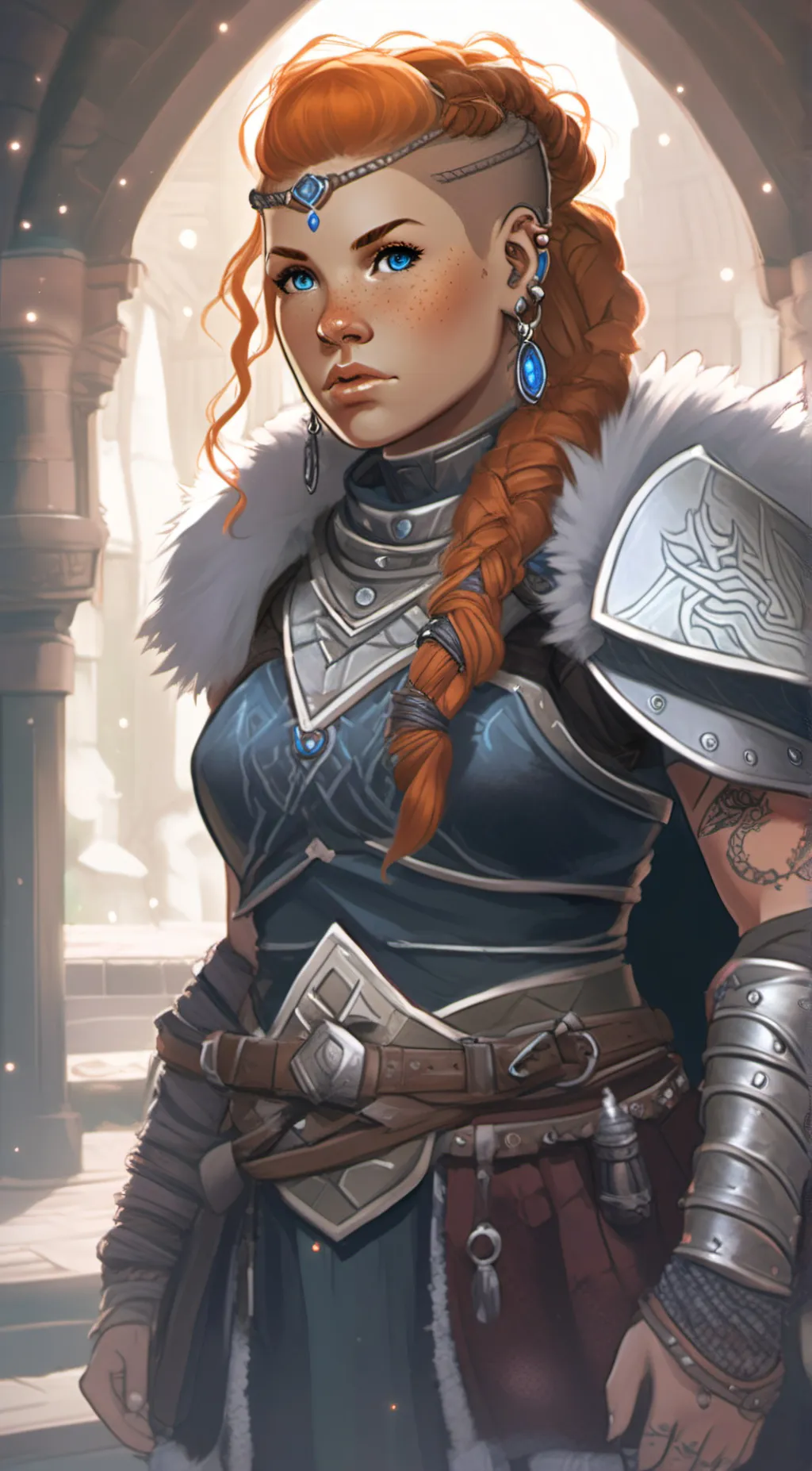 ai character: Bruna Frosthammer background