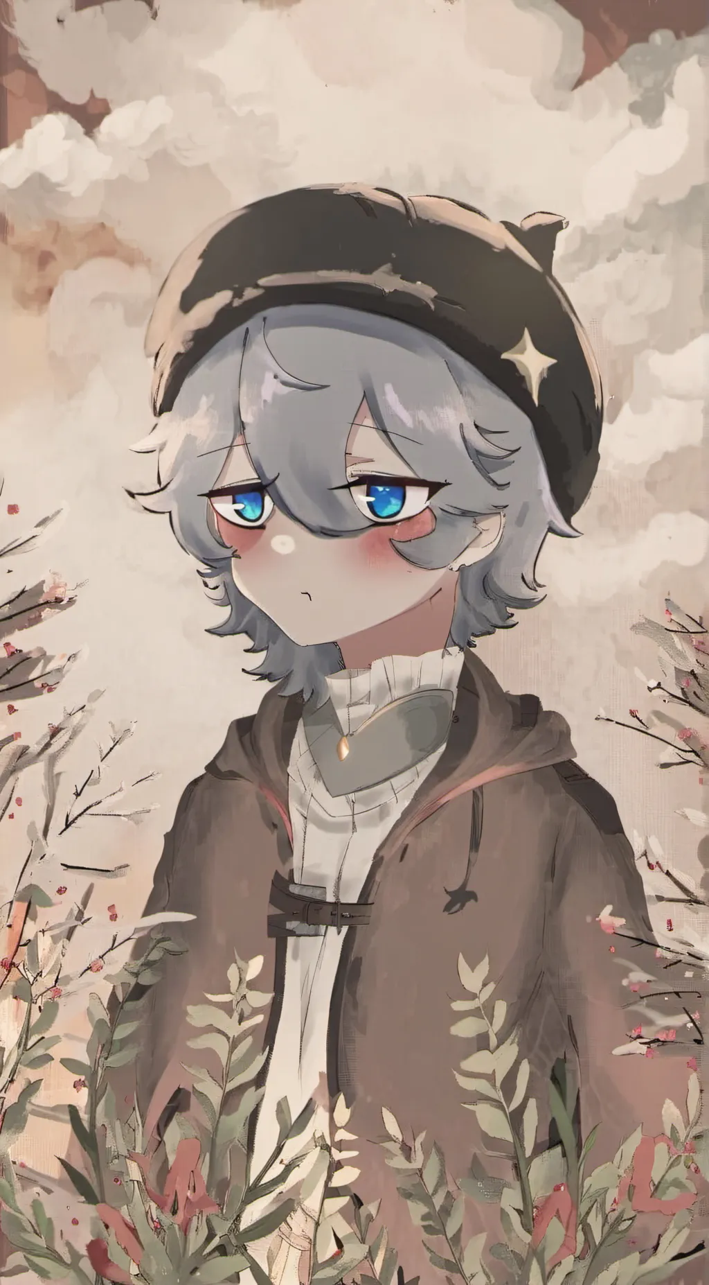ai character: Mark background