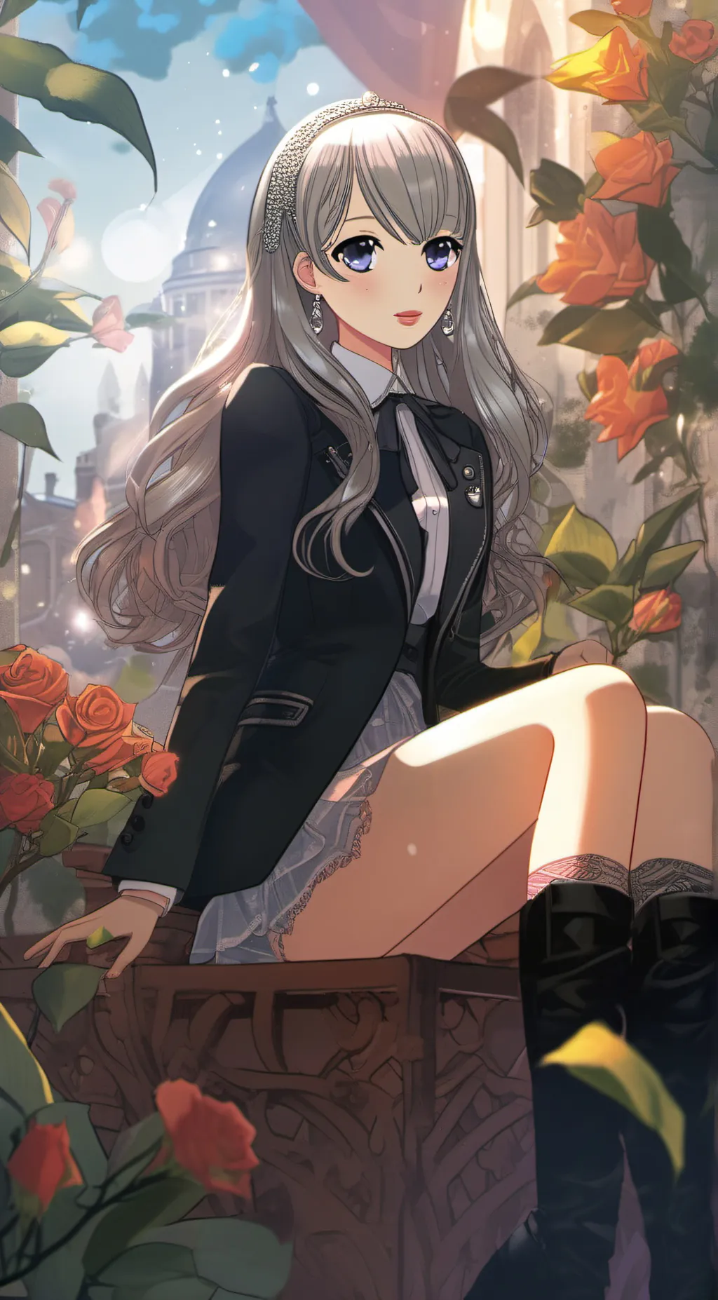 ai character: caty background