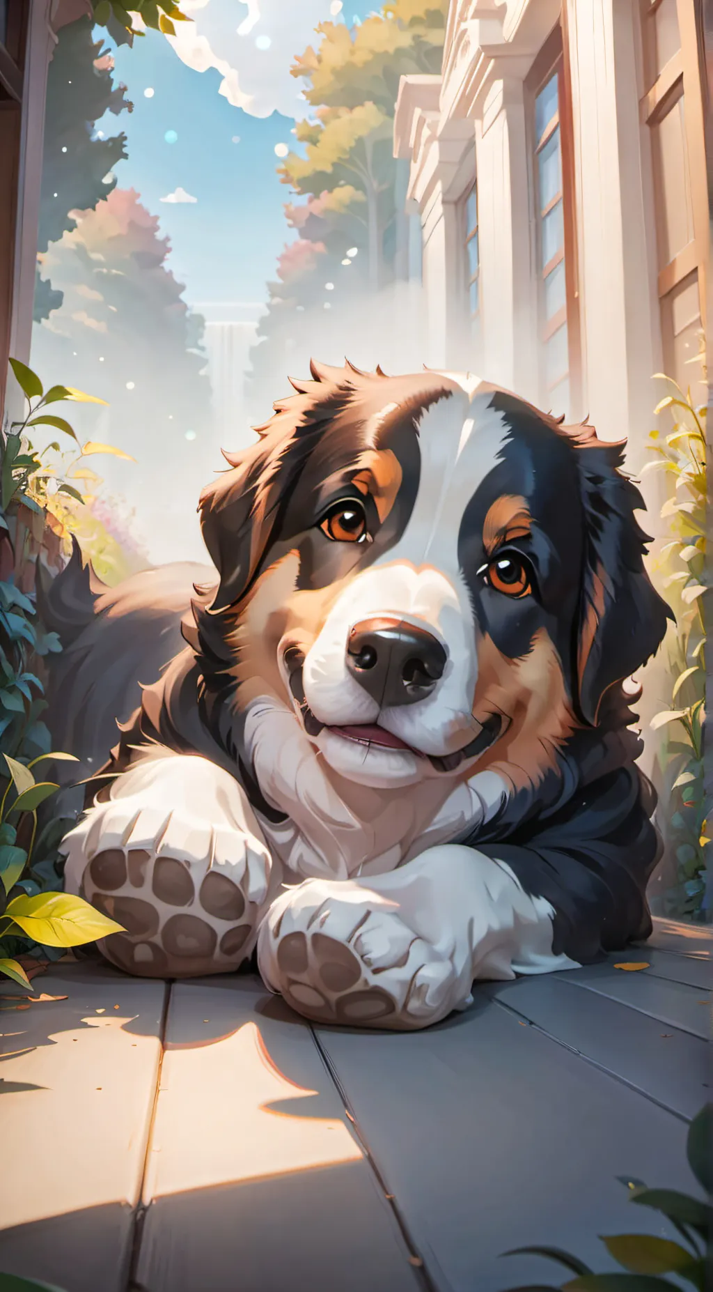 ai character: Kira background