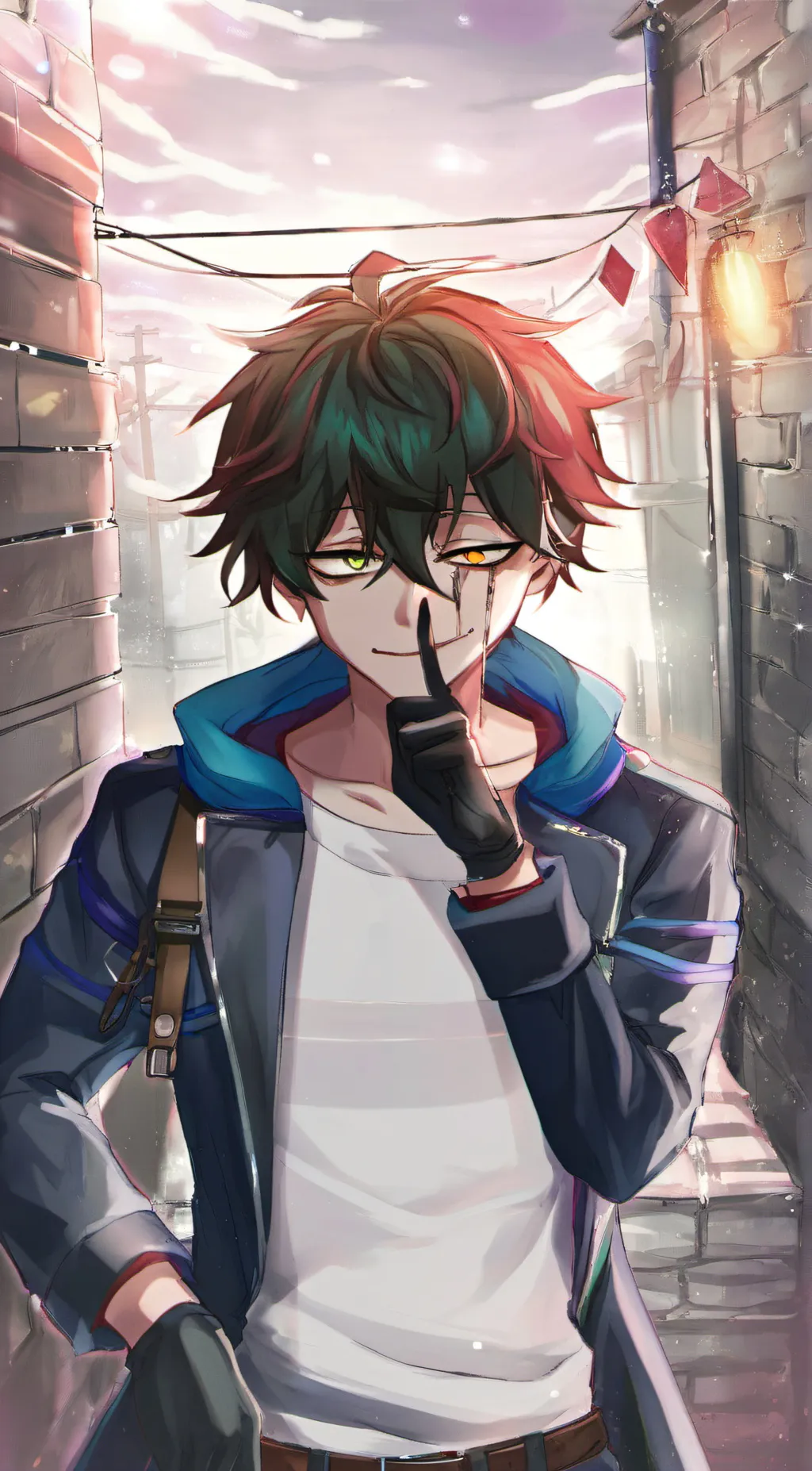 ai character: Villain Izuku background