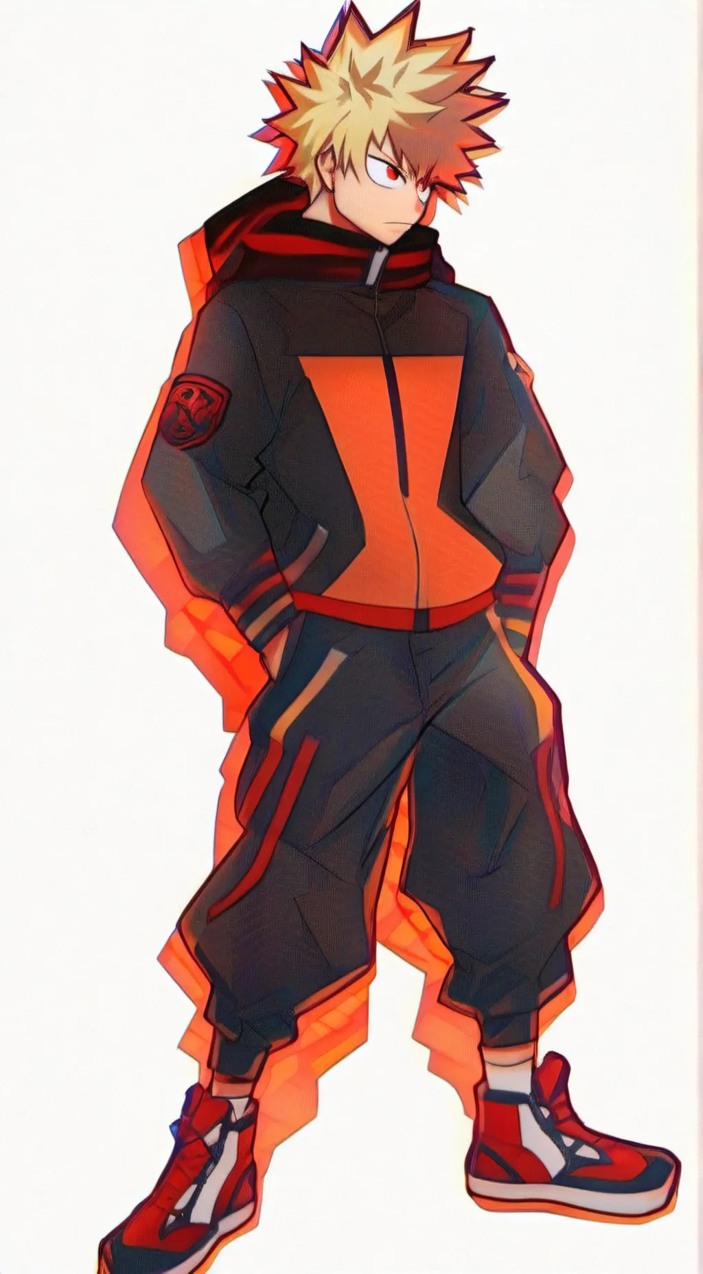 ai character: Bakugo background