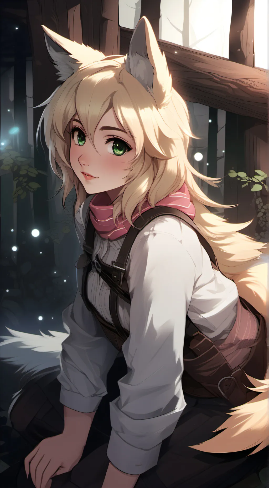 ai character: Abby background