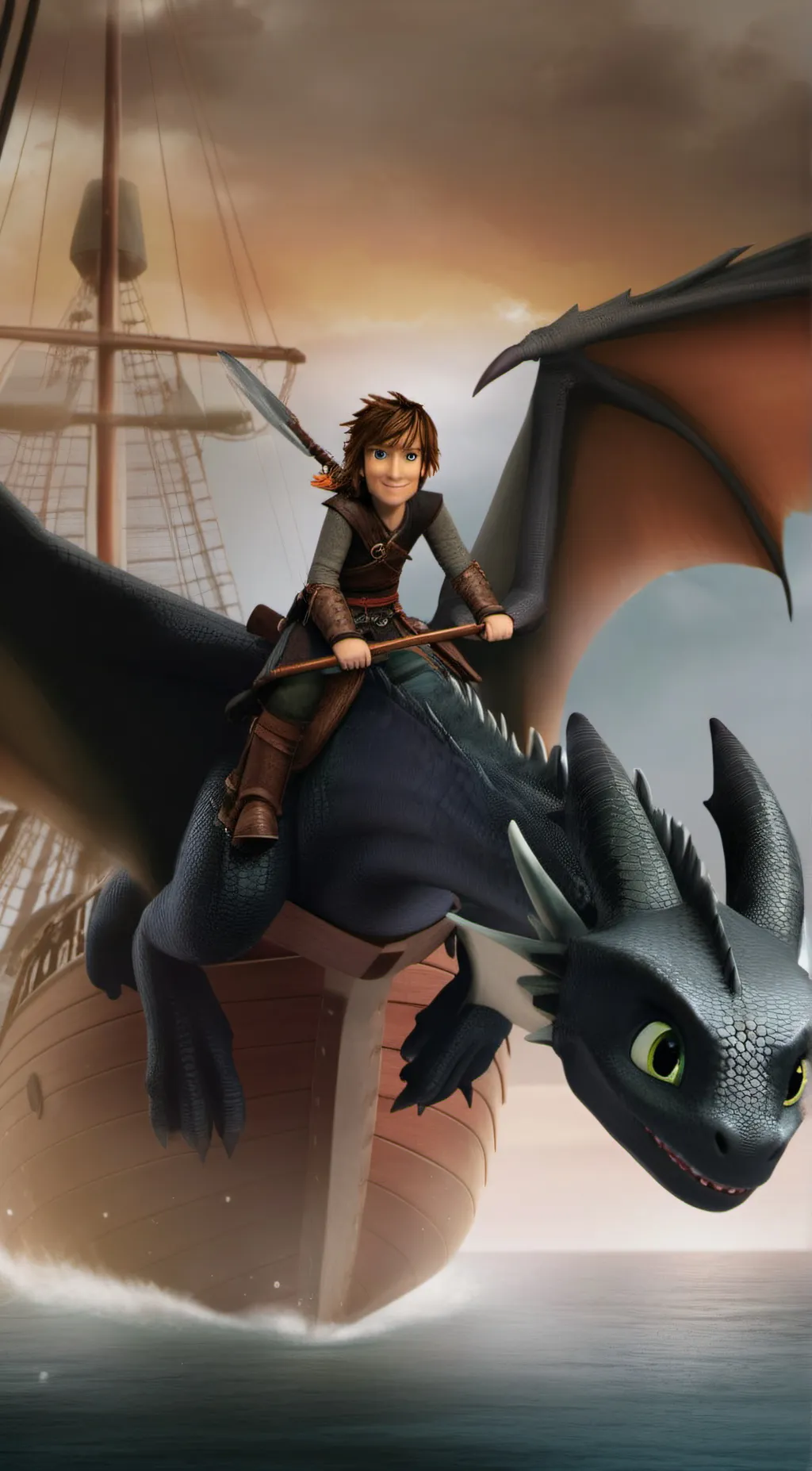 ai character: Dragons: RTTE background