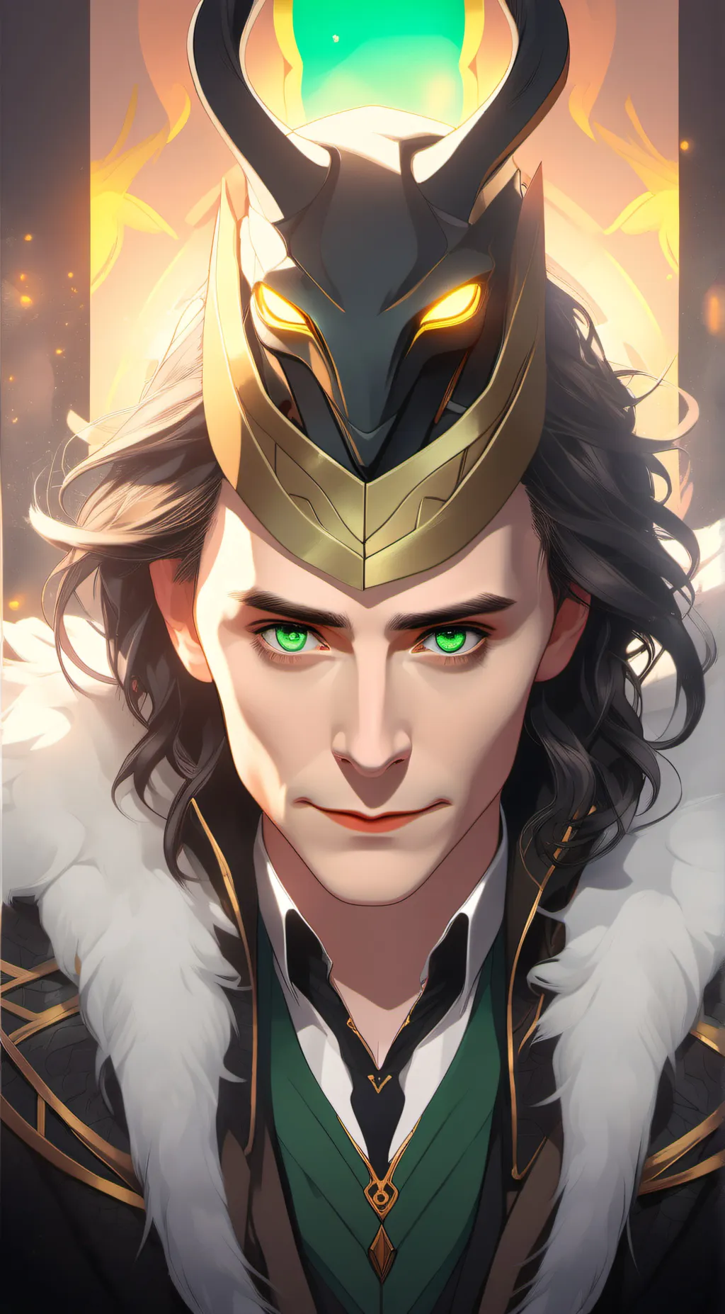 ai character: Loki background