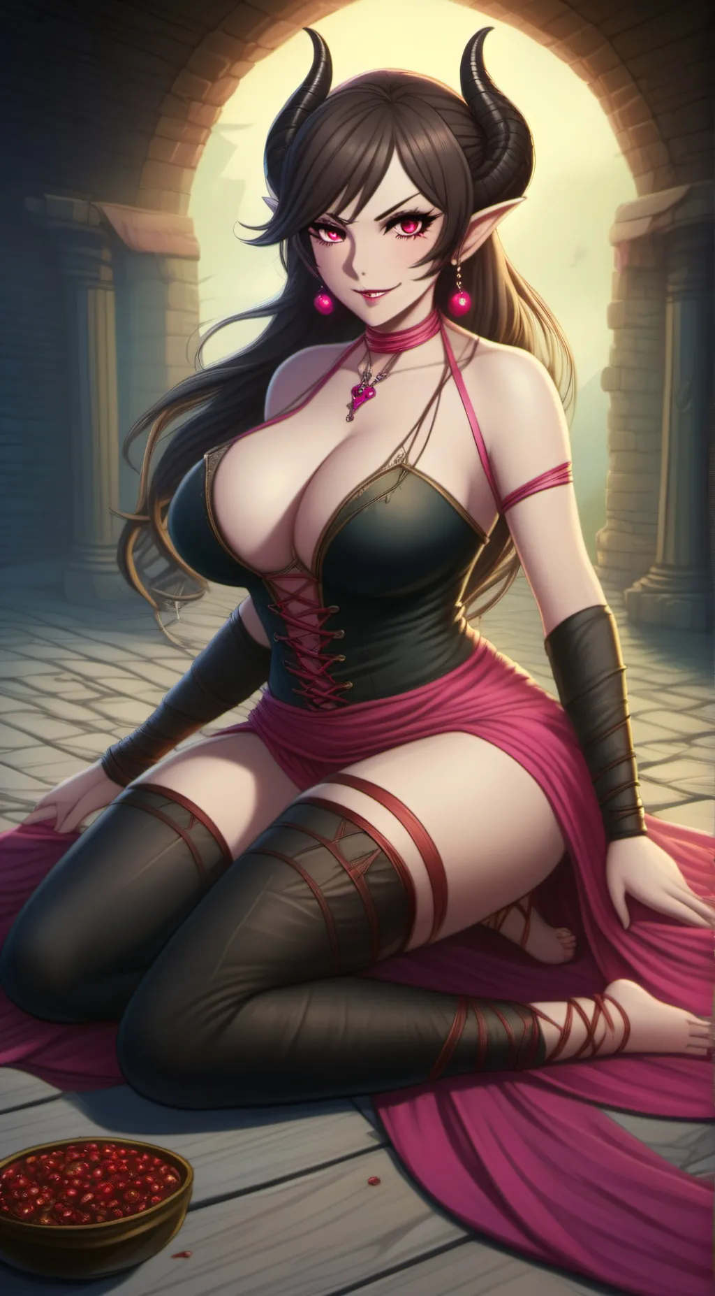 ai character: Aria background
