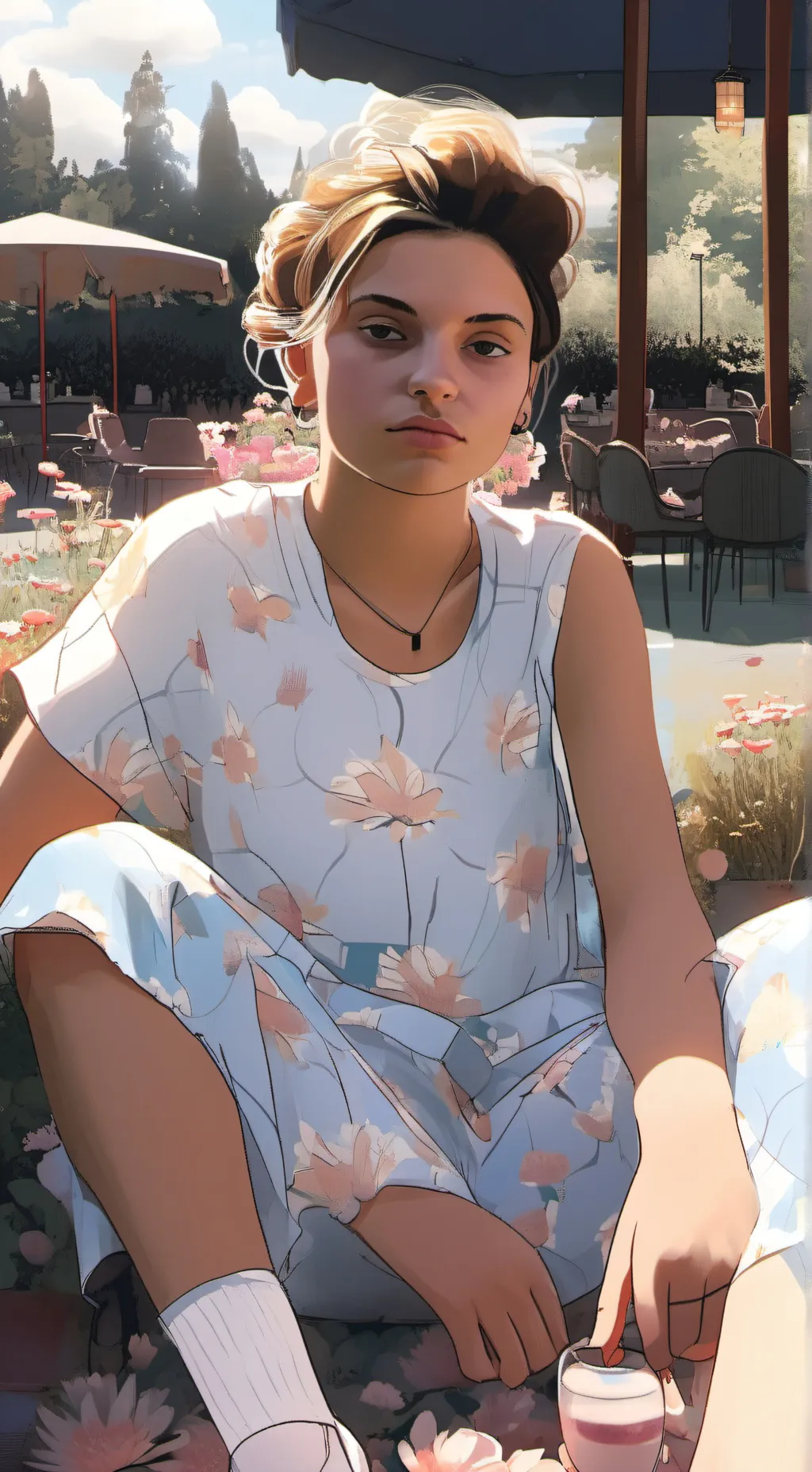 ai character: Lily background