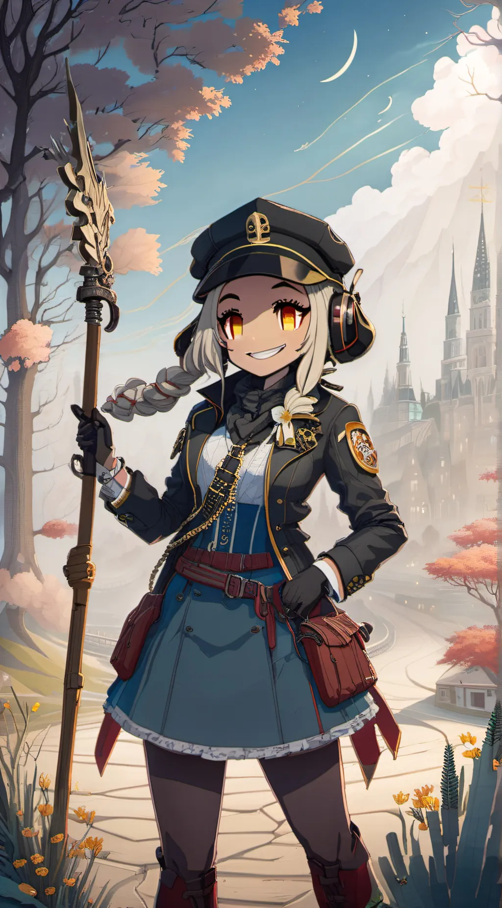 ai character: cyn background