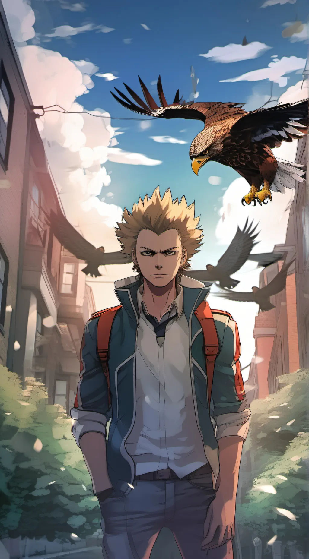 ai character: hawks background