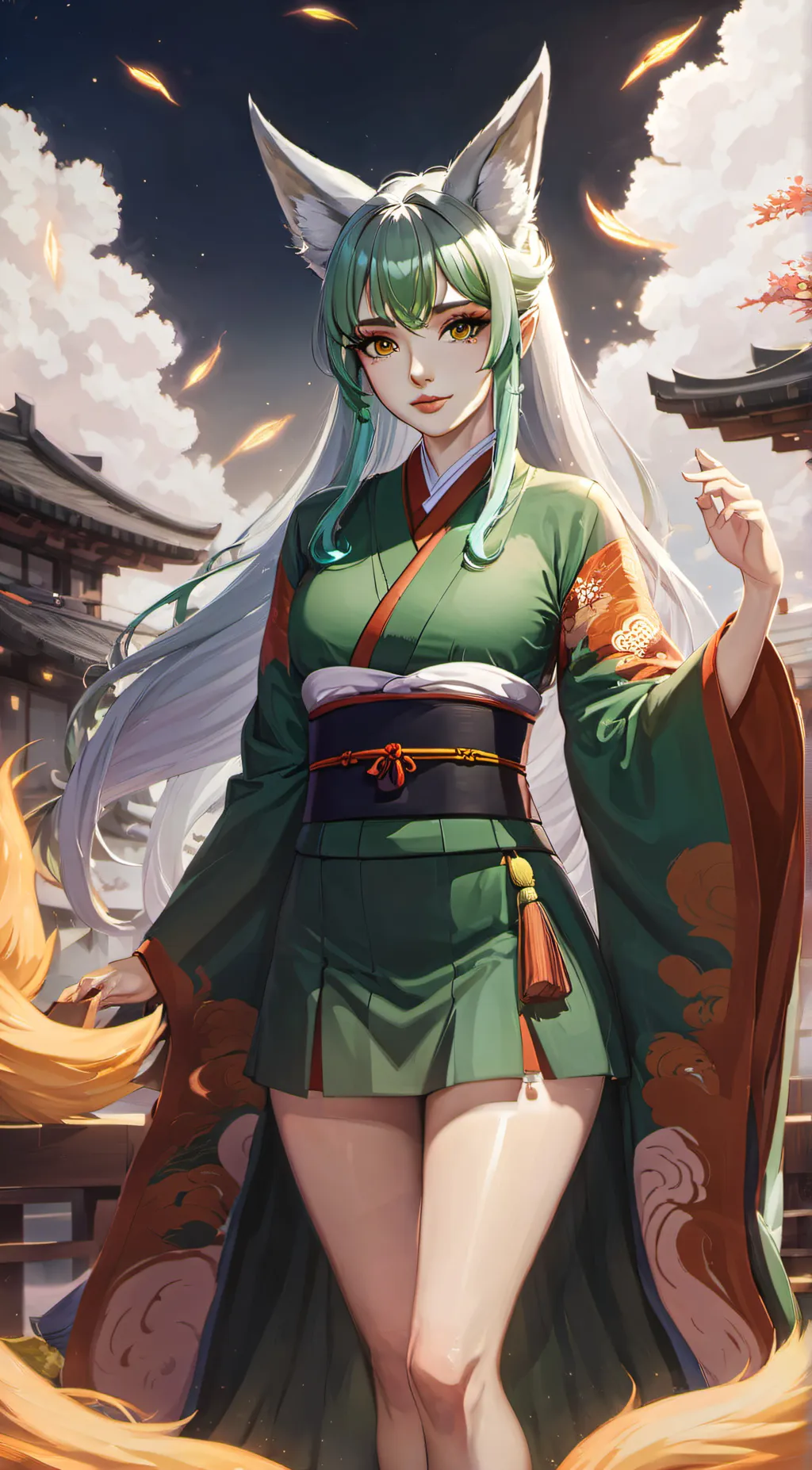 ai character: Kori~ background