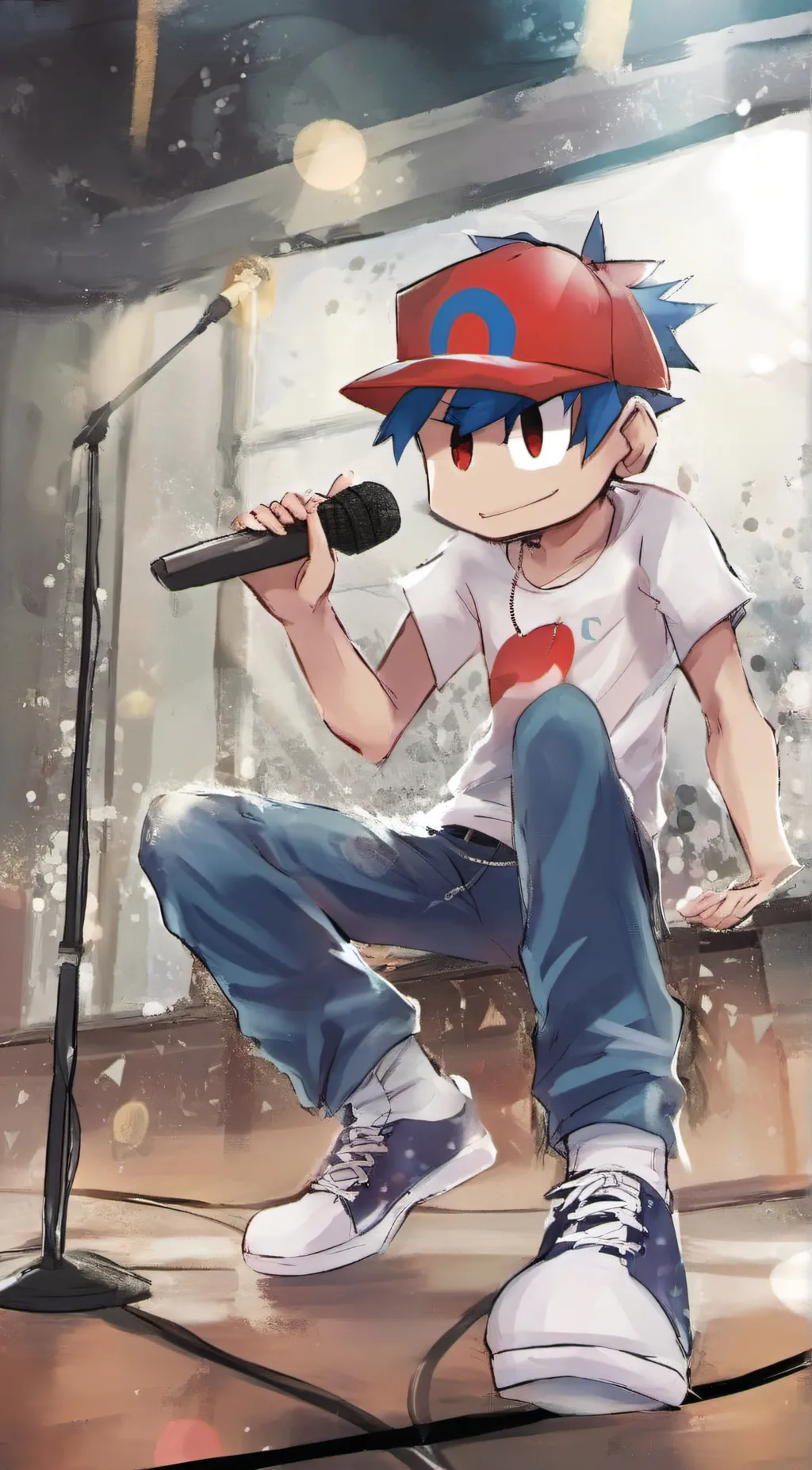 ai character: ❤️BF💙 background