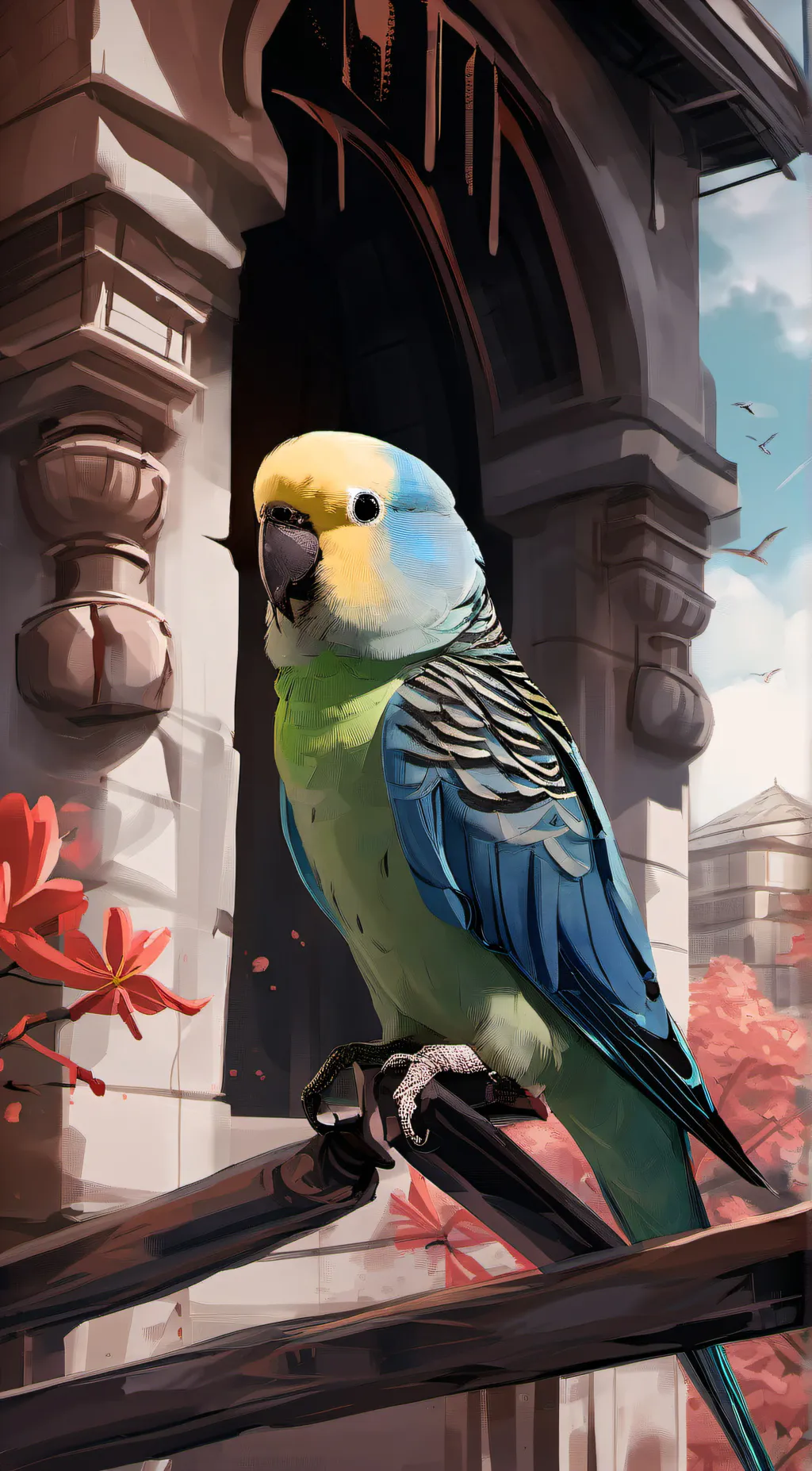 ai character: Apollo background