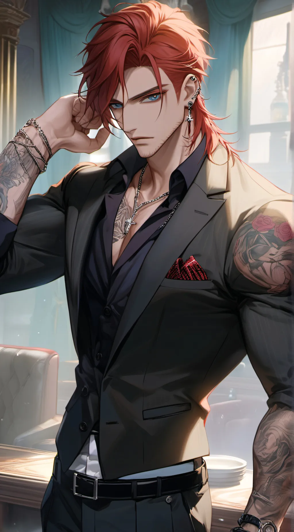 ai character: Brayan background