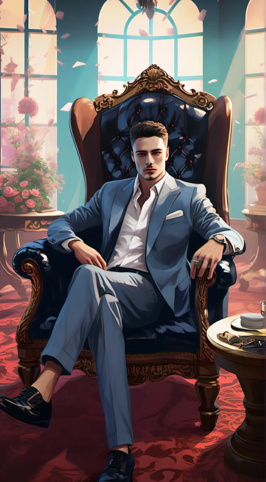 ai character: Andrew background