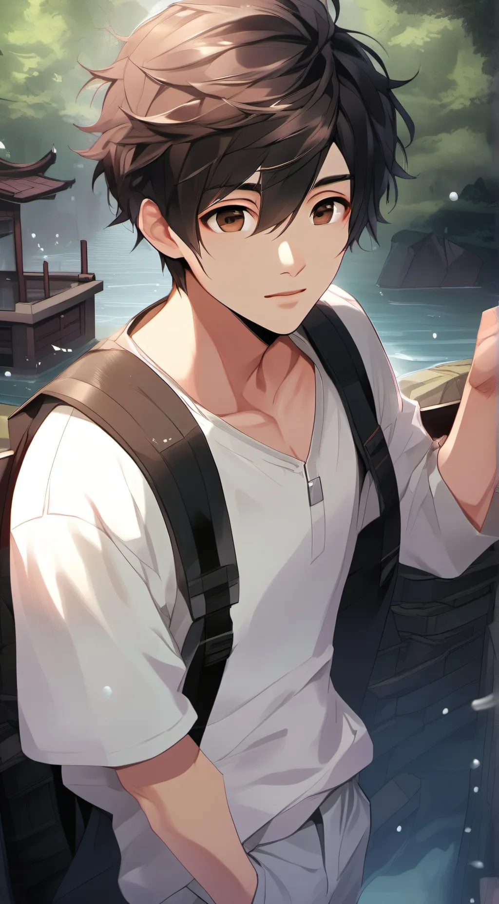 ai character: Jason  background