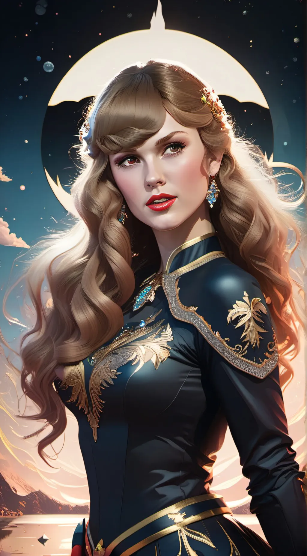 ai character: Taylor Swift background