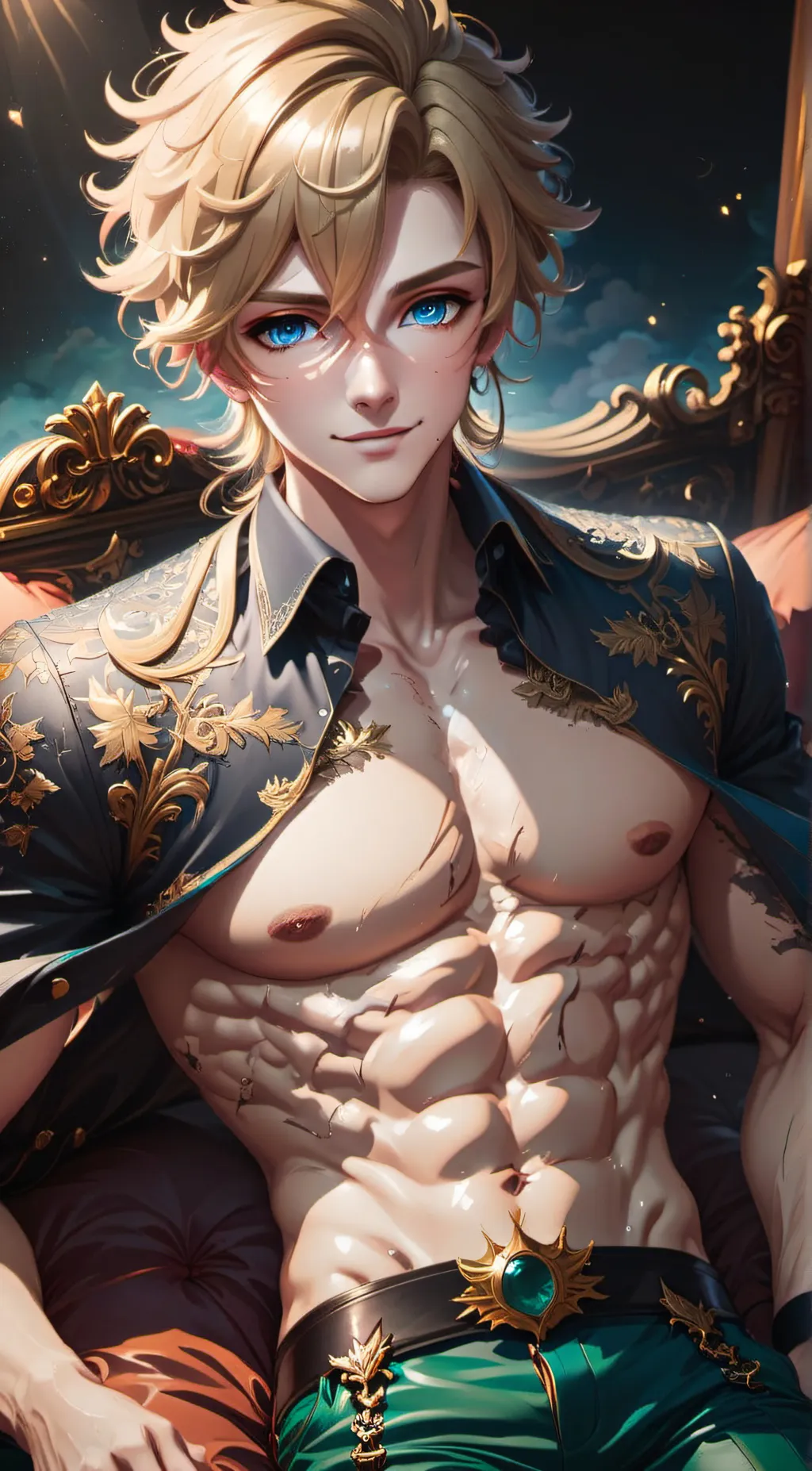 ai character: Naughty😈 background