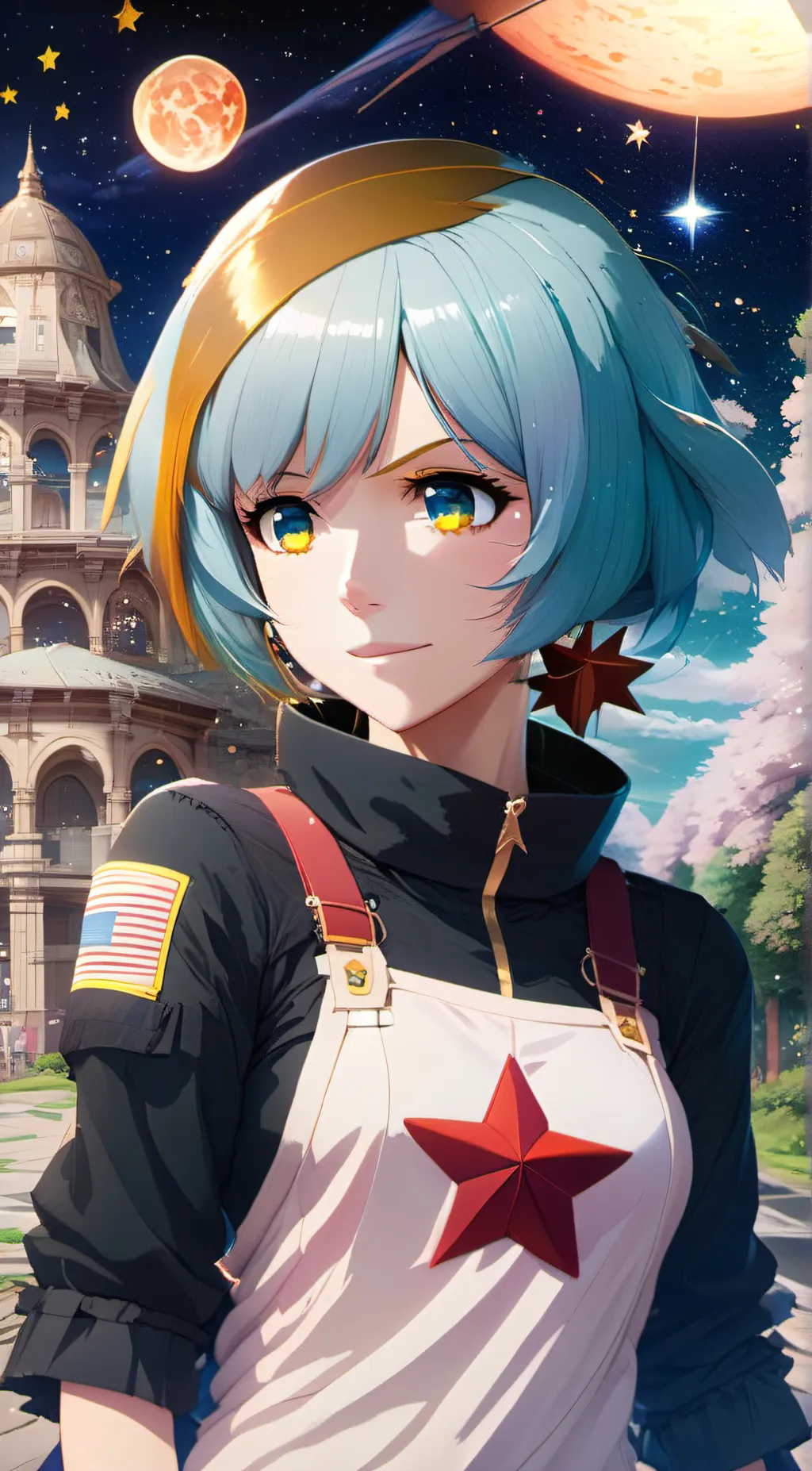 ai character: Stella background