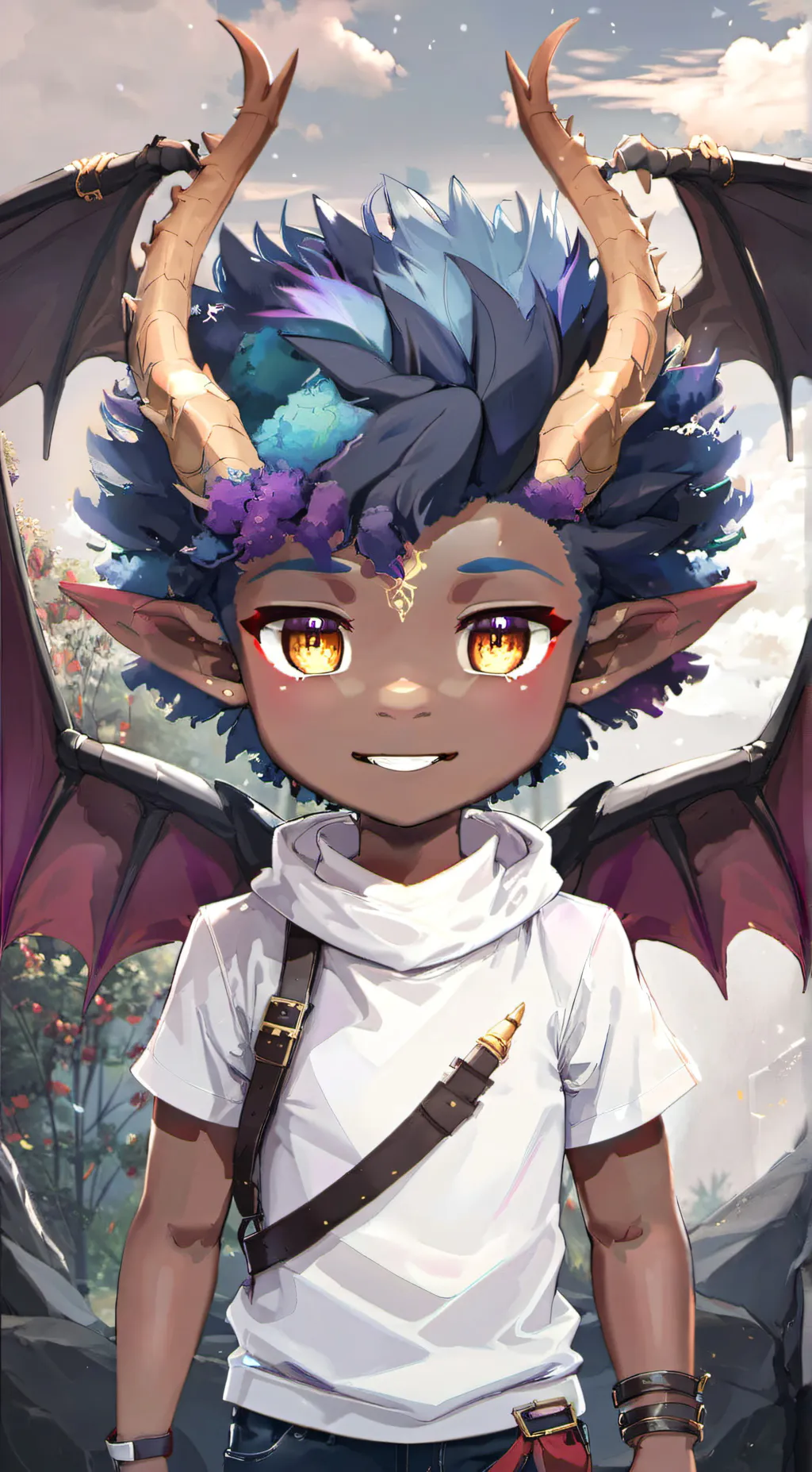 ai character: Nagoly background
