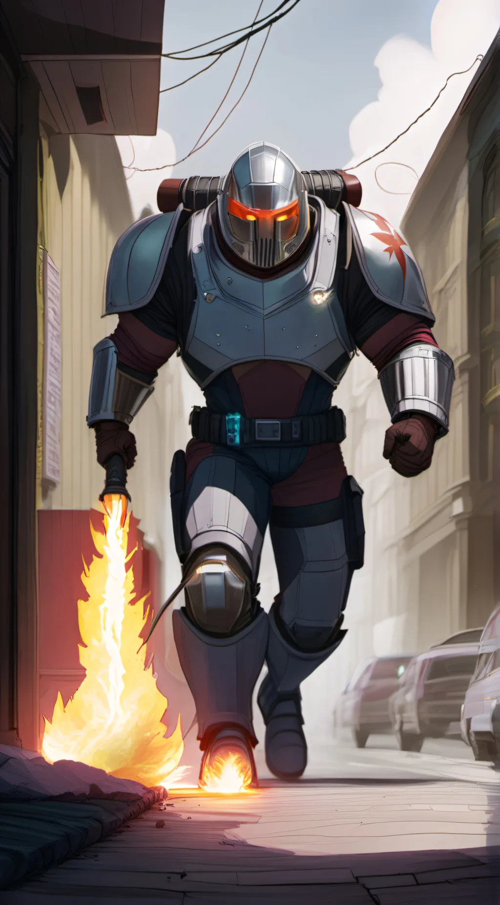 ai character: Juggernaut background