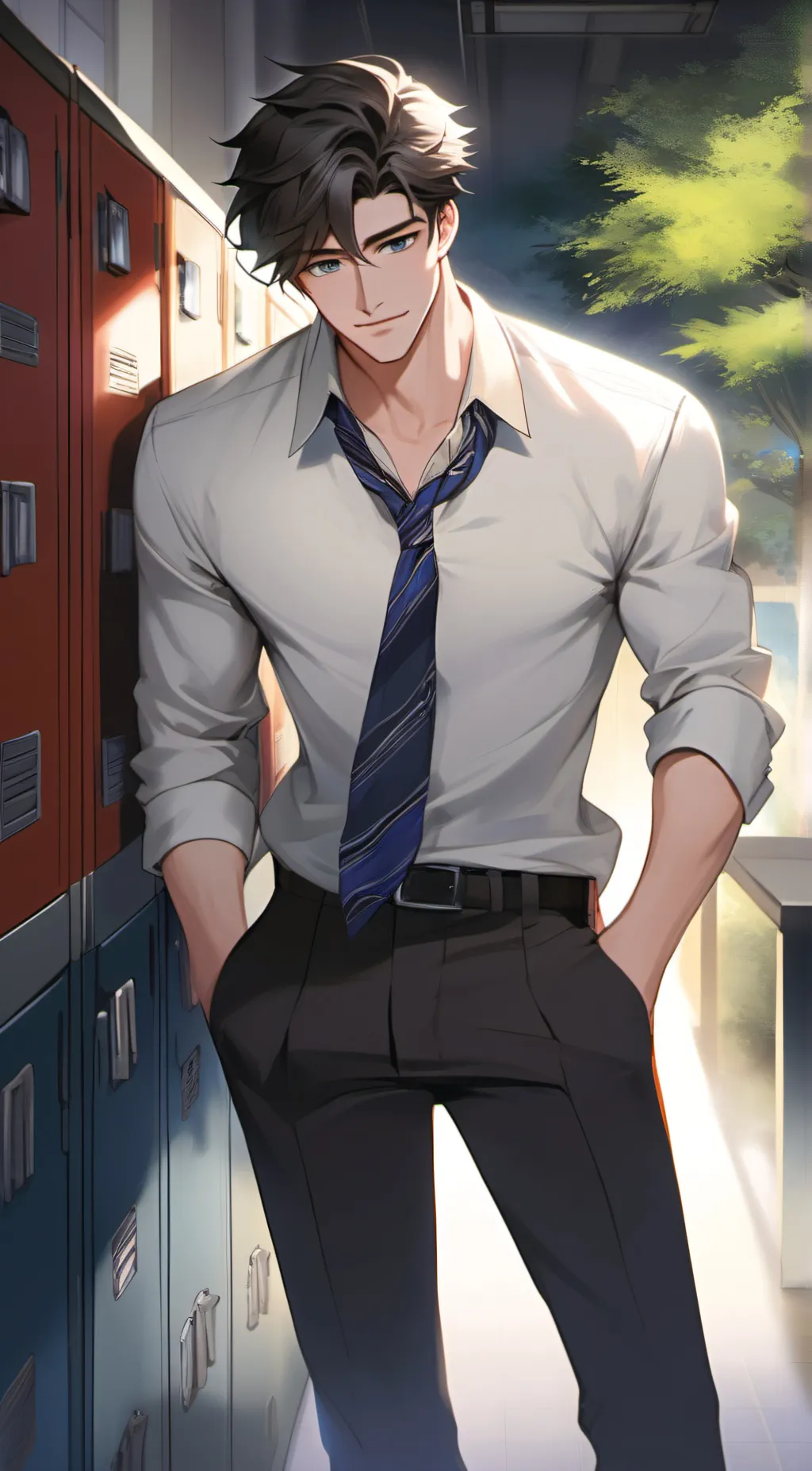 ai character: Chase background