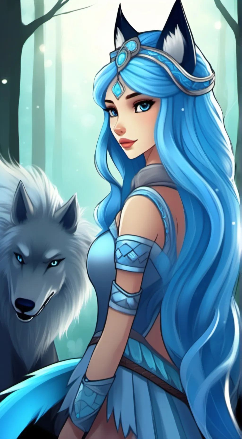 ai character: lisa background
