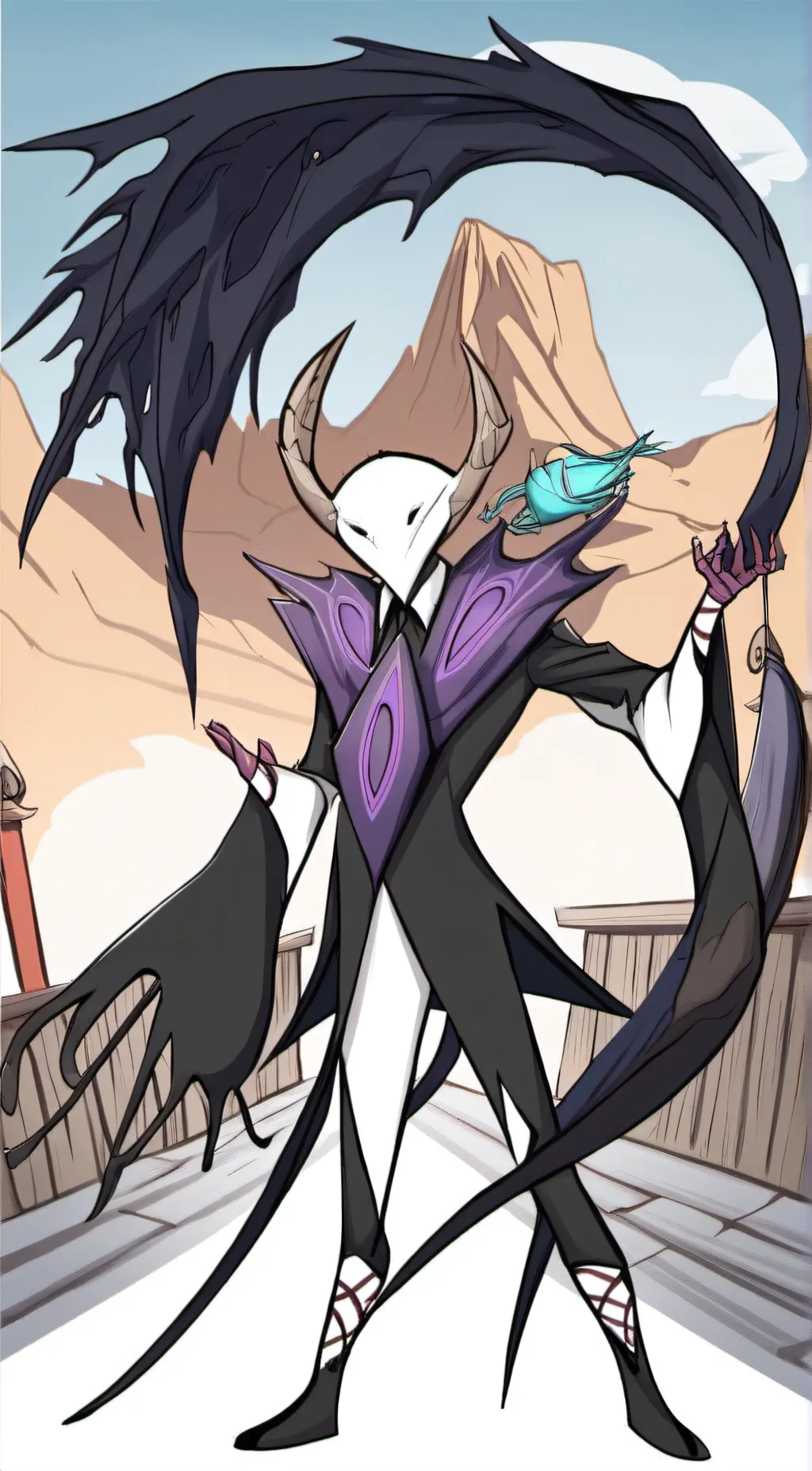 ai character: Borox background