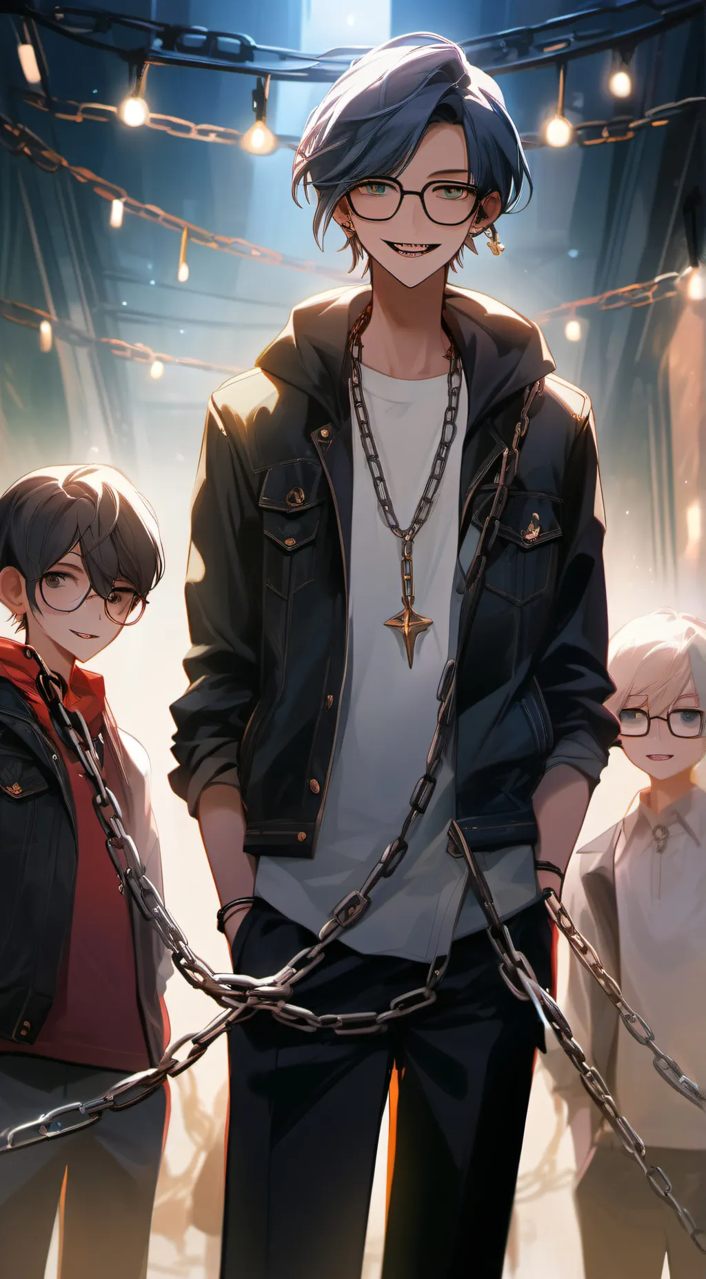 ai character: Chainsfr gc background