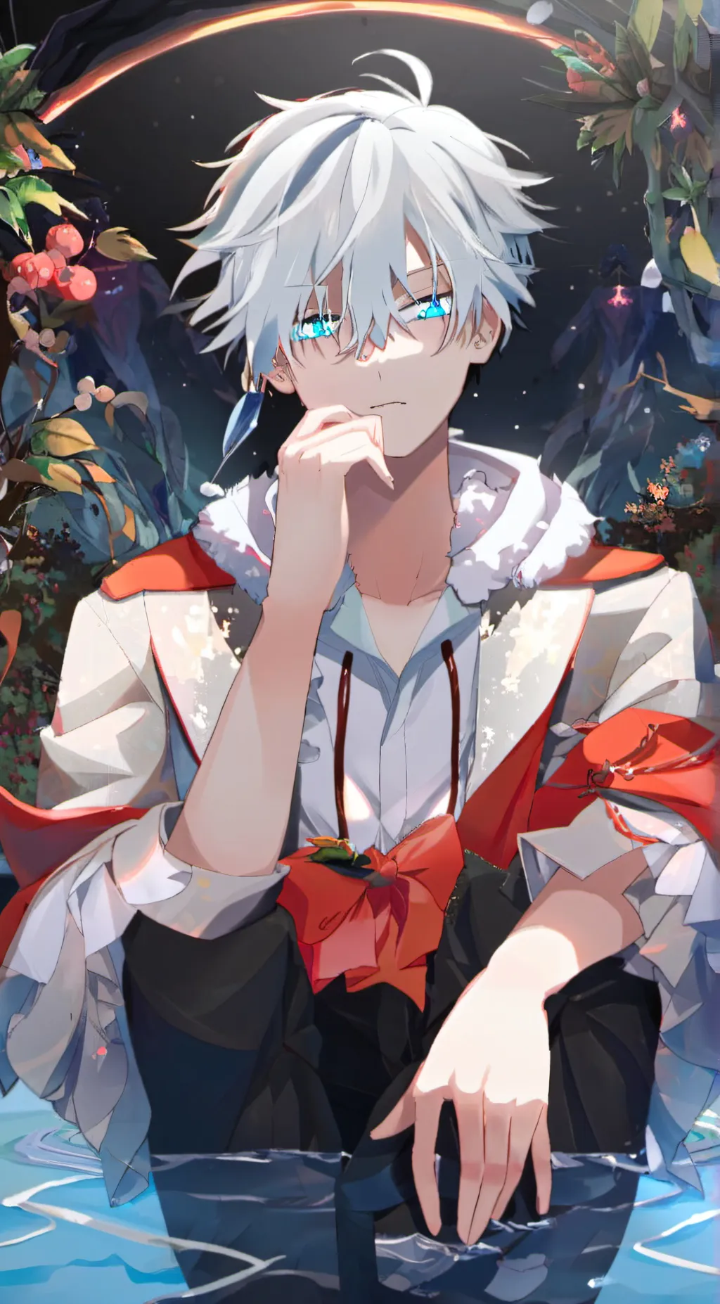 ai character: Ash background