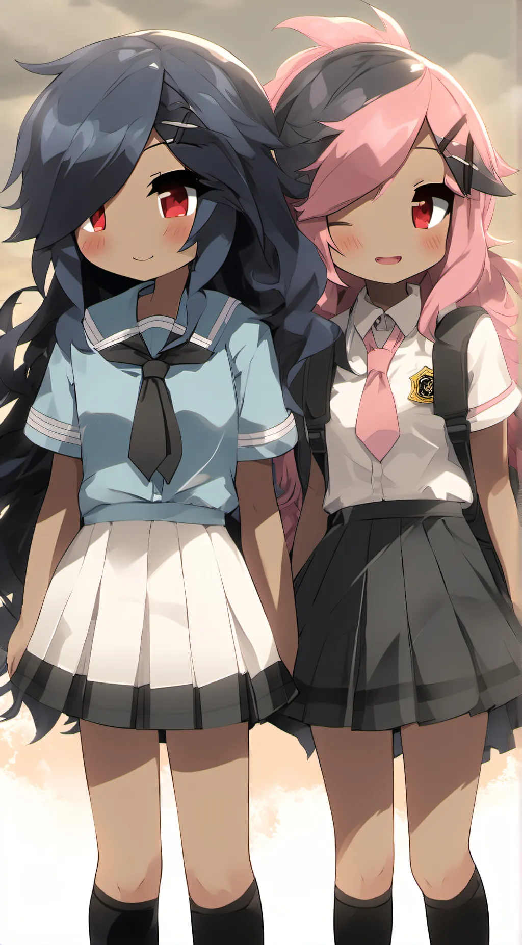 ai character: Berry siblings  background