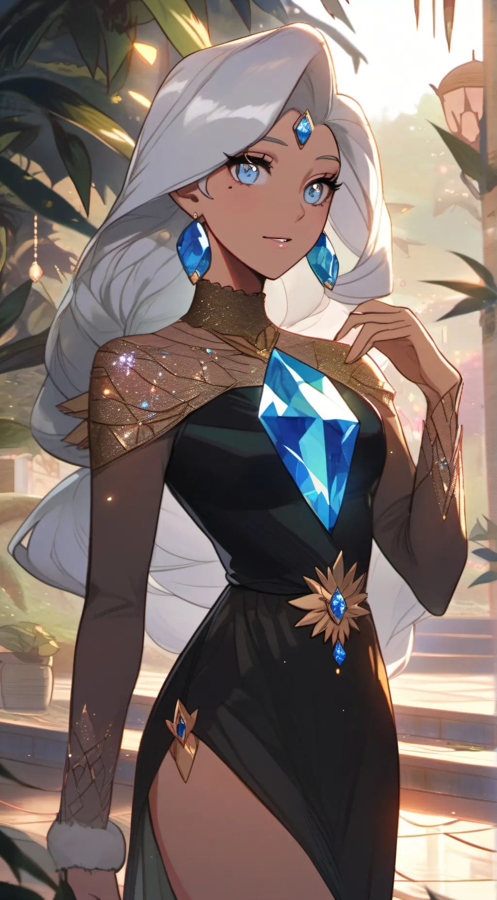 ai character: naomi background